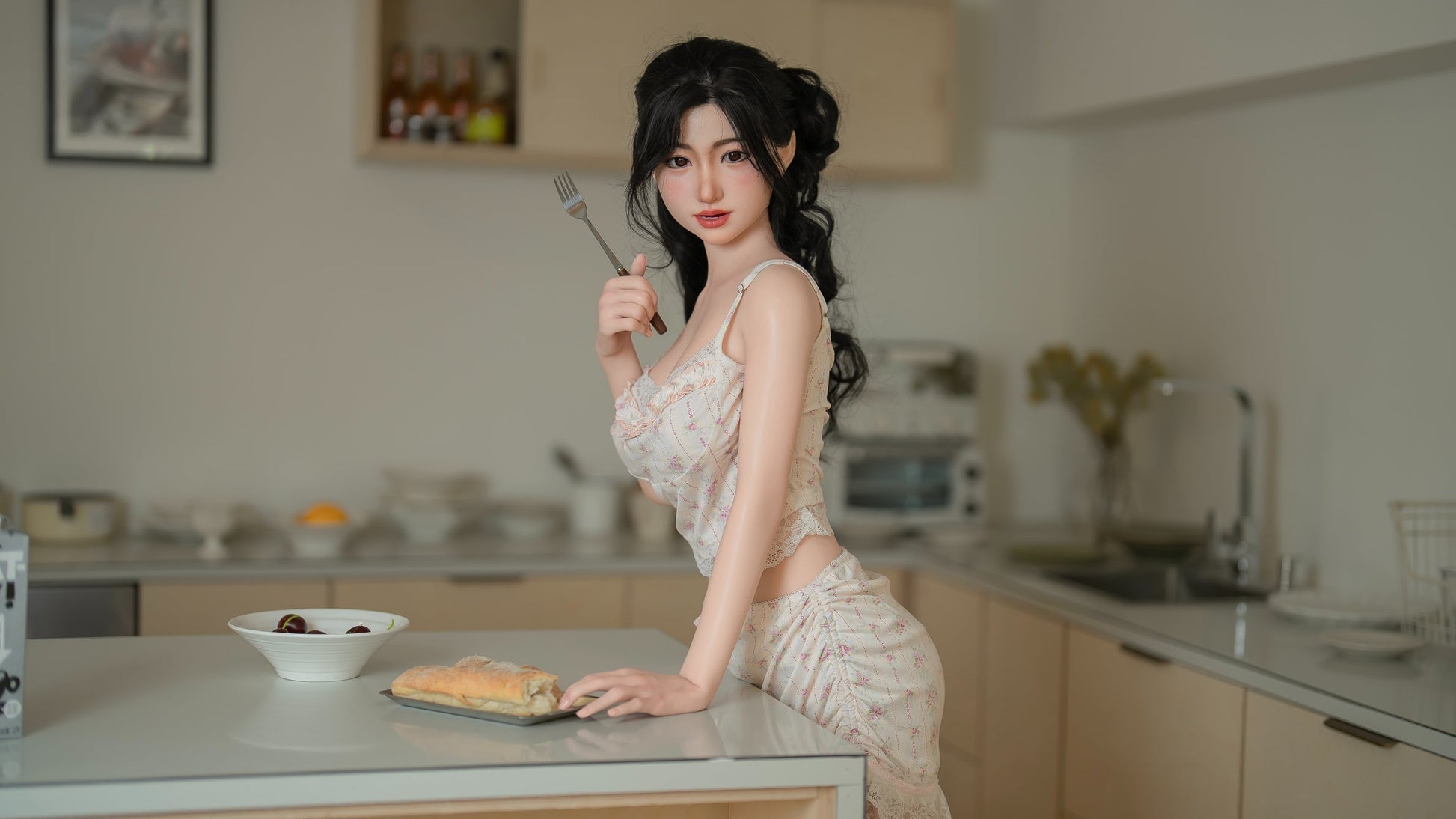 Talithia (E-Cup) (159cm) | Sex Doll E-Cup / 159cm / Black Sex Doll