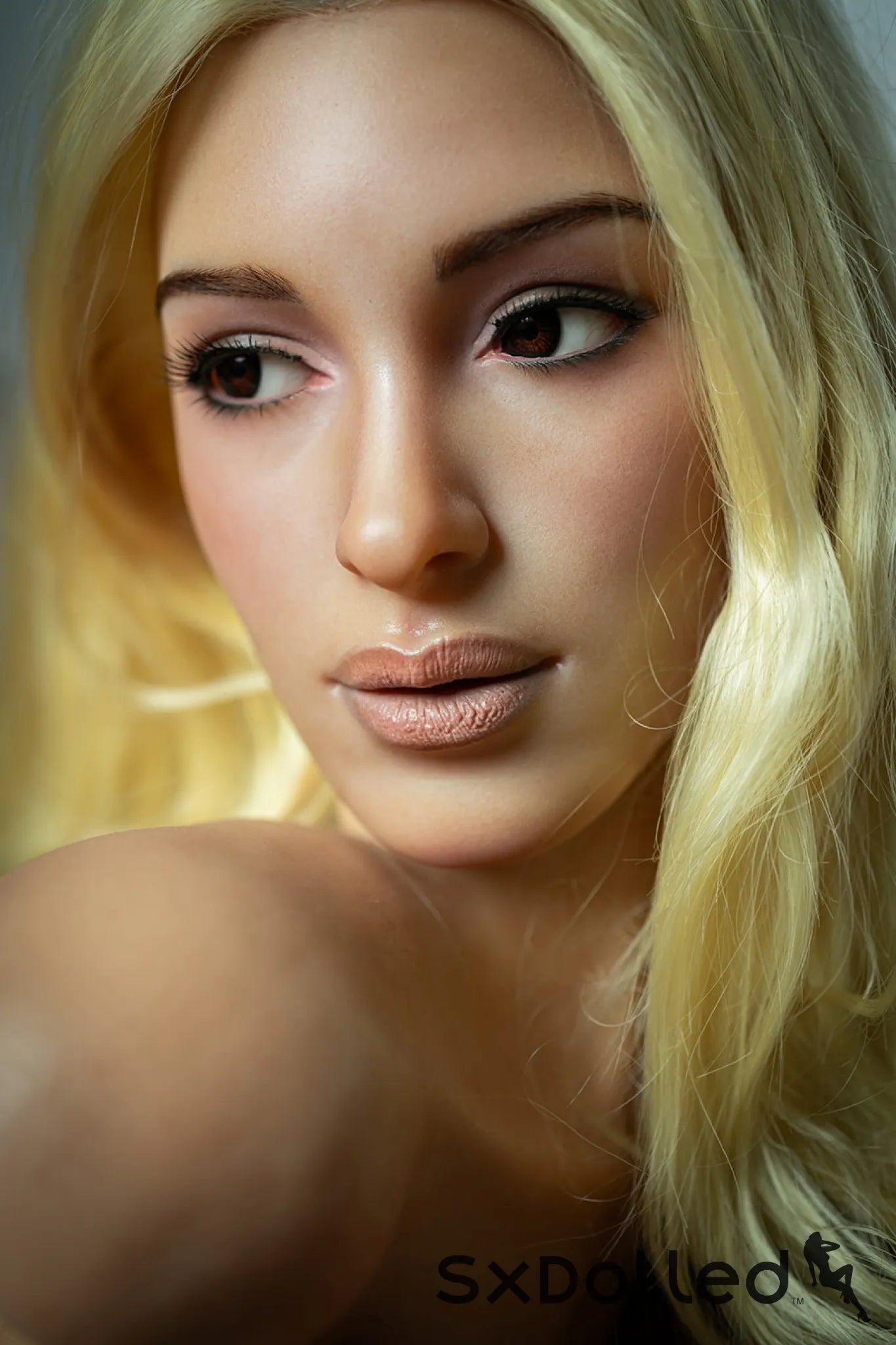 Adele A (G-Cup) (85cm) | Blonde Caucasian Sex Doll Torso | Starpery G-Cup / 85cm / Blonde Sex Torso
