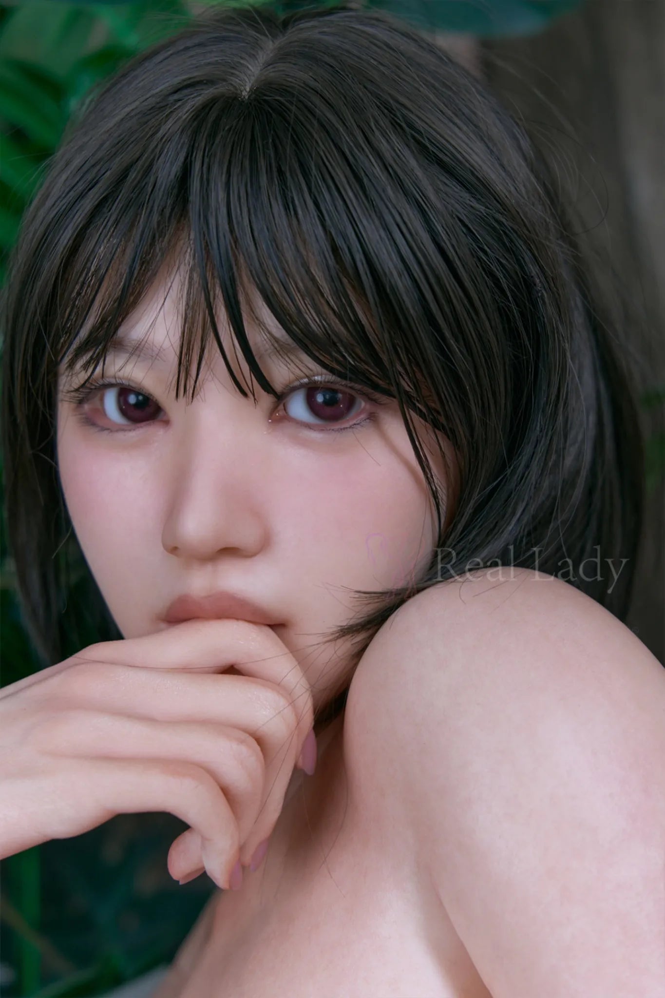 Amaya A (H-Cup) (150cm) | Short Hair Asian Sex Doll | Real Lady H-Cup / 150cm / Black Sex Doll