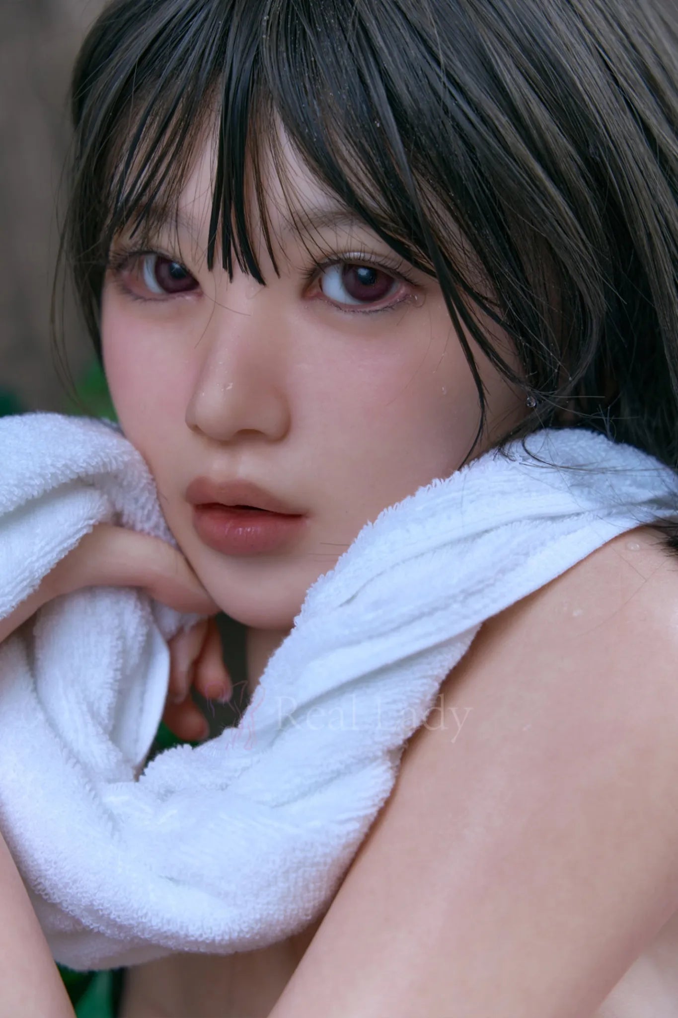 Amaya A (H-Cup) (150cm) | Short Hair Asian Sex Doll | Real Lady H-Cup / 150cm / Black Sex Doll