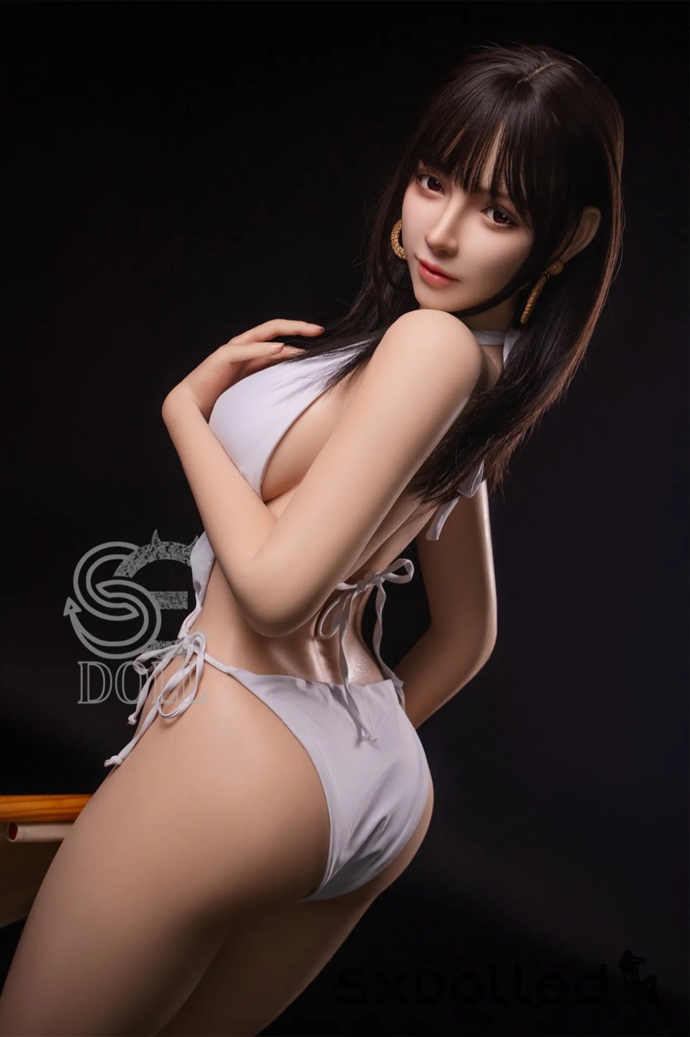 Annika.F (C Cup) (165cm) | Happy Brunette Asian Sex Doll | SE Doll C Cup / 165cm / Brunette Sex Doll