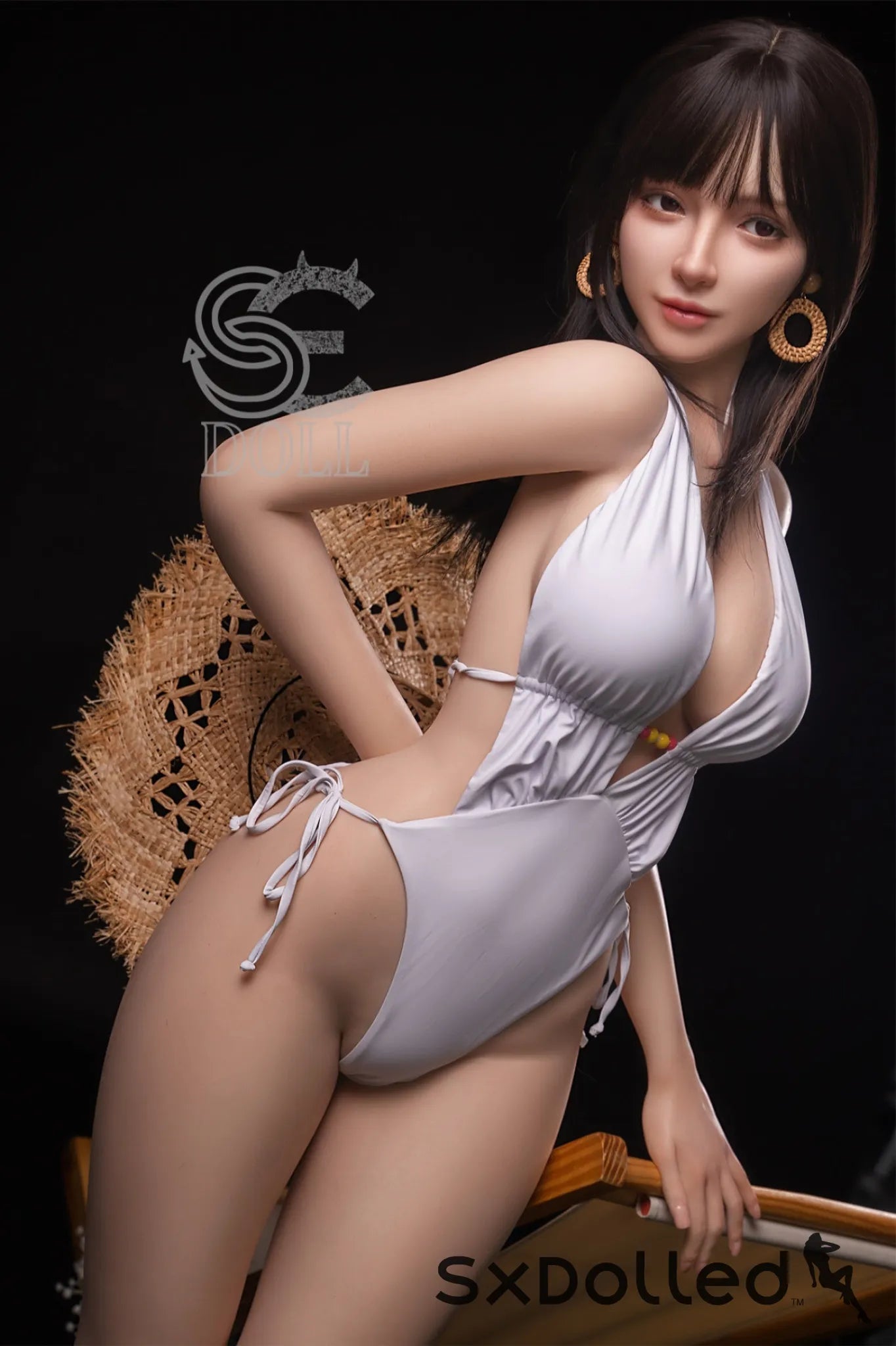 Annika.F (C Cup) (165cm) | Happy Brunette Asian Sex Doll | SE Doll C Cup / 165cm / Brunette Sex Doll