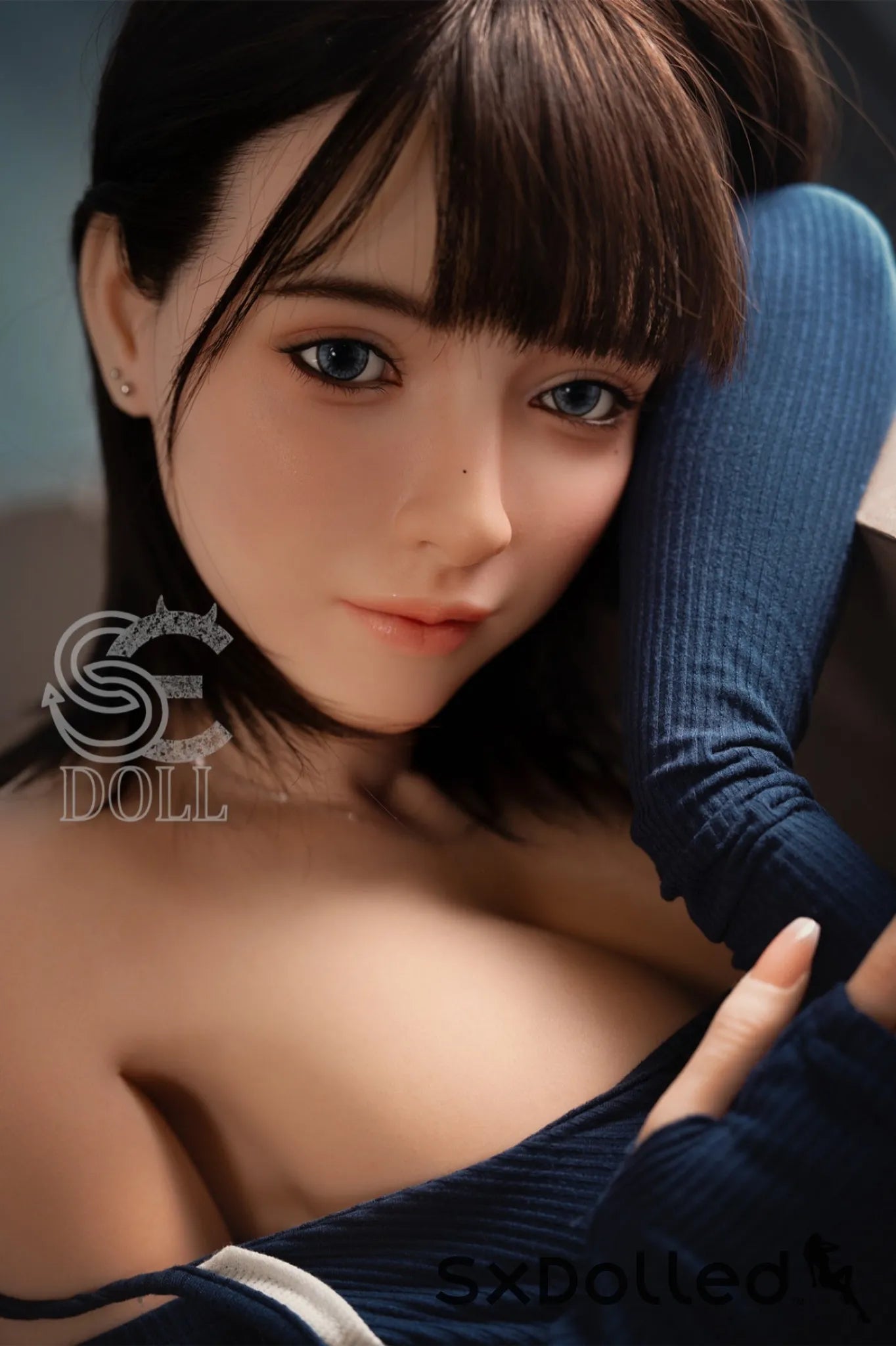 Annika.G (E Cup) (161cm) | Short Brunette Hair Sex Doll | SE Doll E Cup / 161cm / Brunette Sex Doll