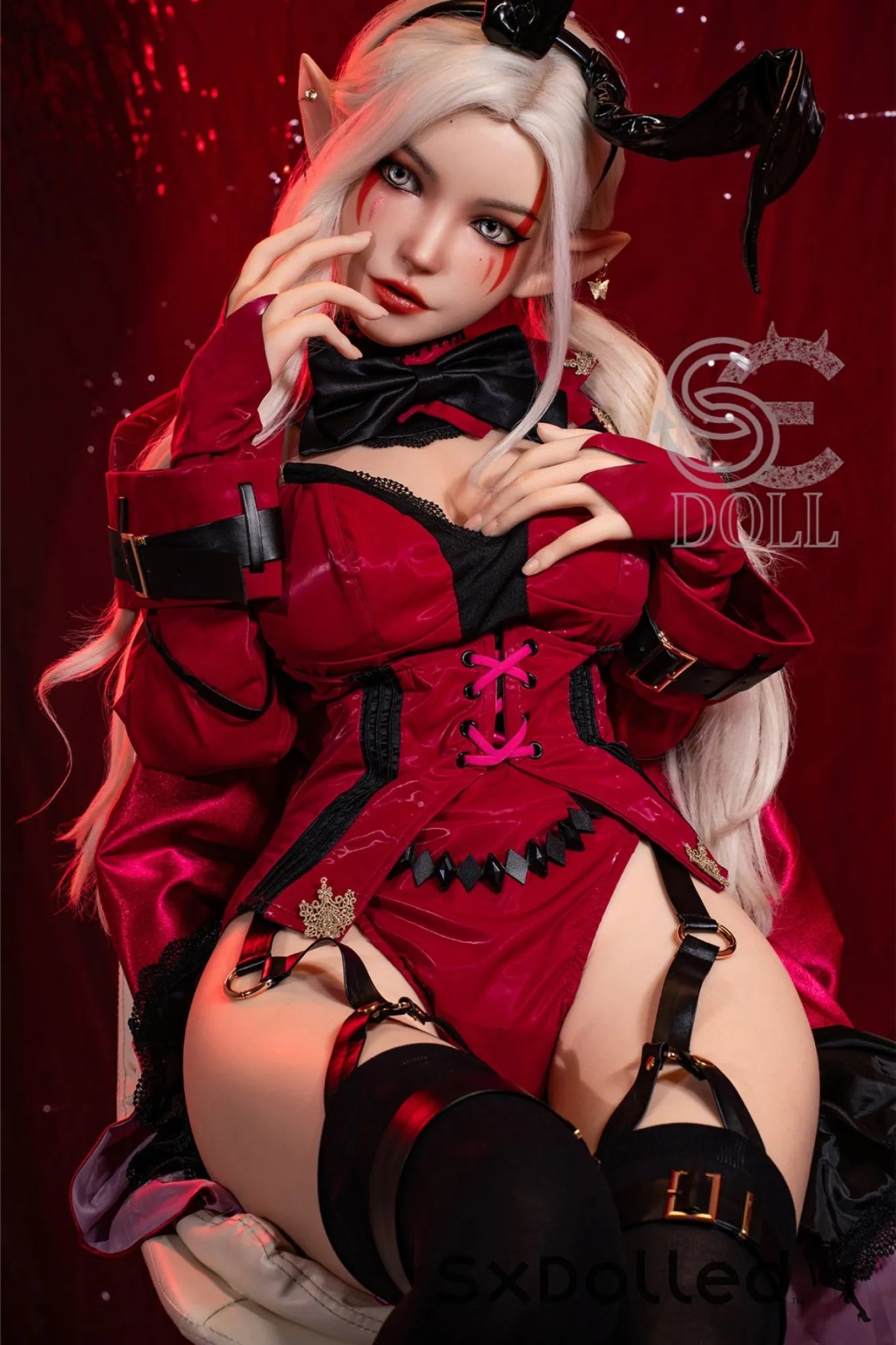 Aryana.A (D Cup) (155cm) | White Hair Cosplay Sex Doll | SE Doll D Cup / 155cm / White Sex Doll