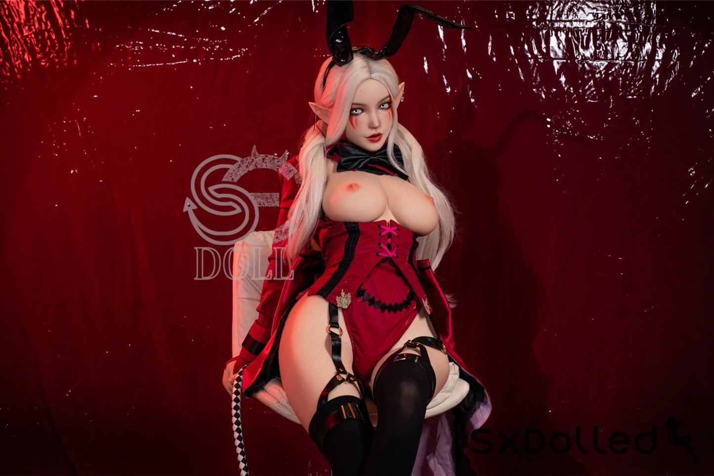Aryana.A (D Cup) (155cm) | White Hair Cosplay Sex Doll | SE Doll D Cup / 155cm / White Sex Doll