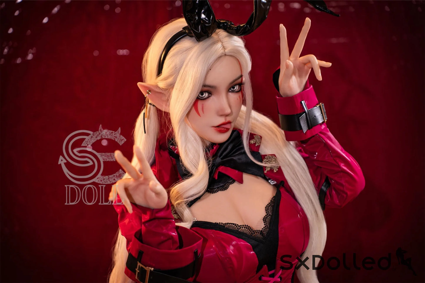Aryana.A (D Cup) (155cm) | White Hair Cosplay Sex Doll | SE Doll D Cup / 155cm / White Sex Doll