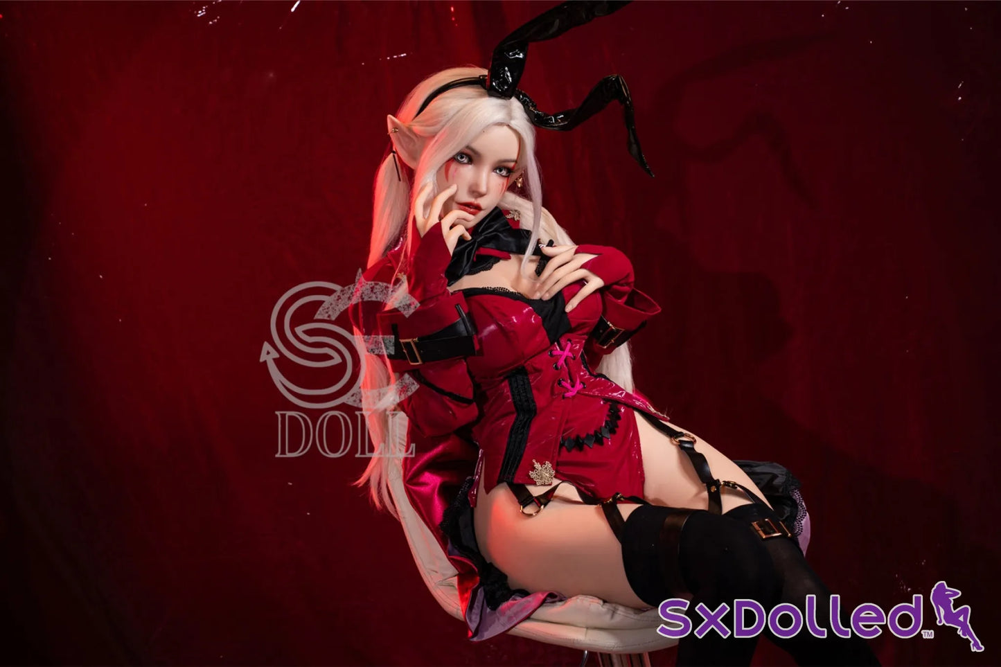 Aryana.A (D Cup) (155cm) | White Hair Cosplay Sex Doll | SE Doll D Cup / 155cm / White Sex Doll