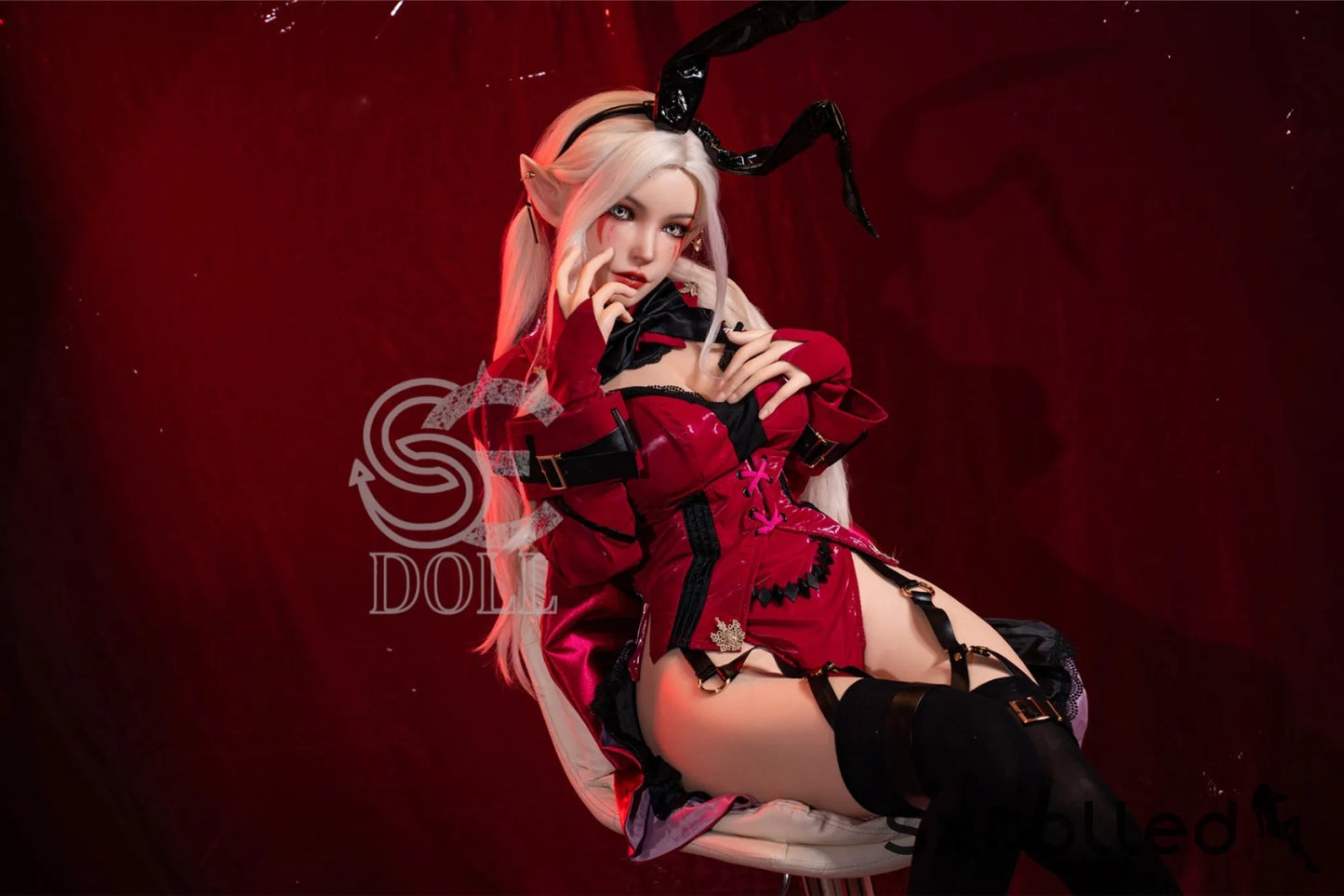 Aryana.A (D Cup) (155cm) | White Hair Cosplay Sex Doll | SE Doll D Cup / 155cm / White Sex Doll