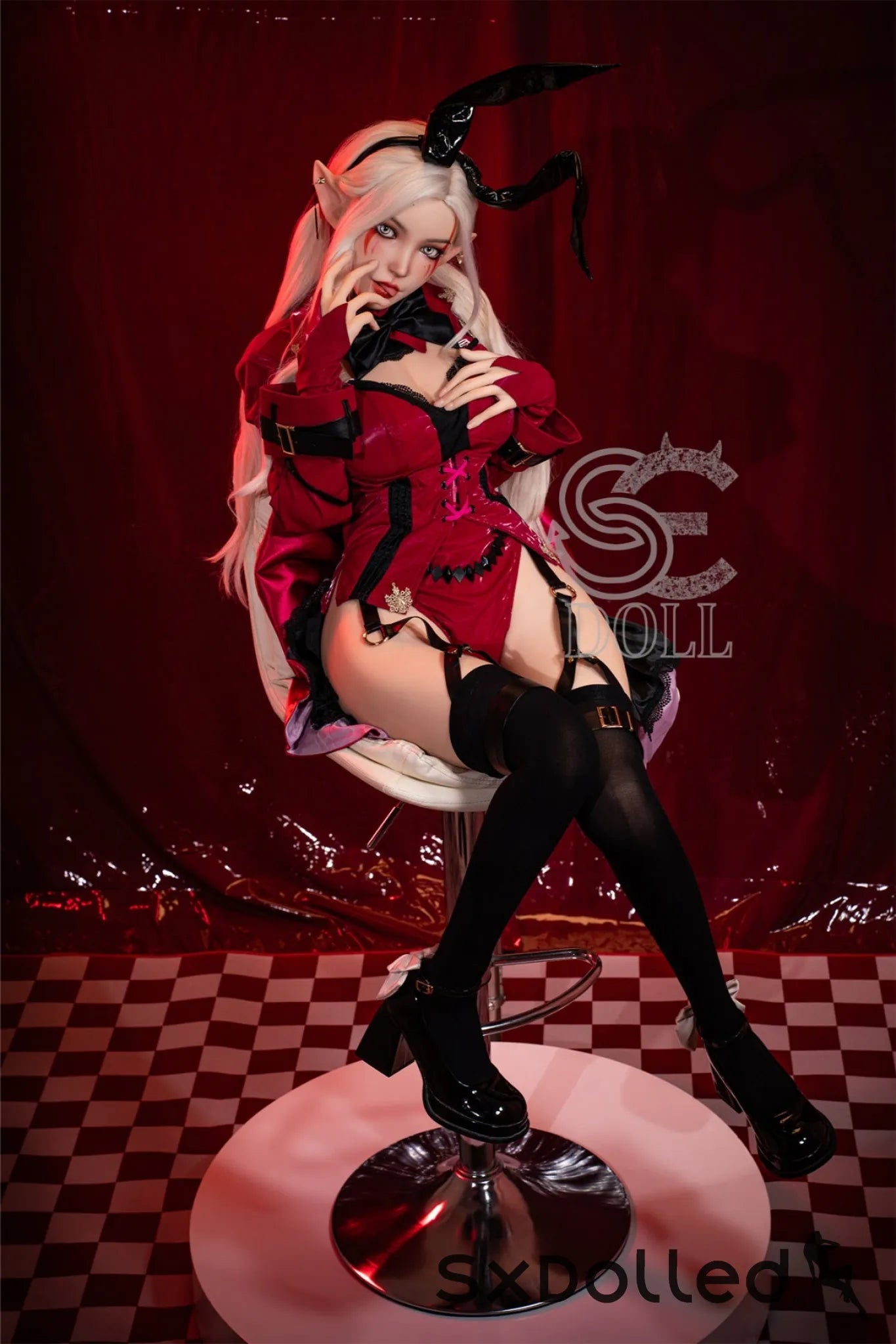 Aryana.A (D Cup) (155cm) | White Hair Cosplay Sex Doll | SE Doll D Cup / 155cm / White Sex Doll