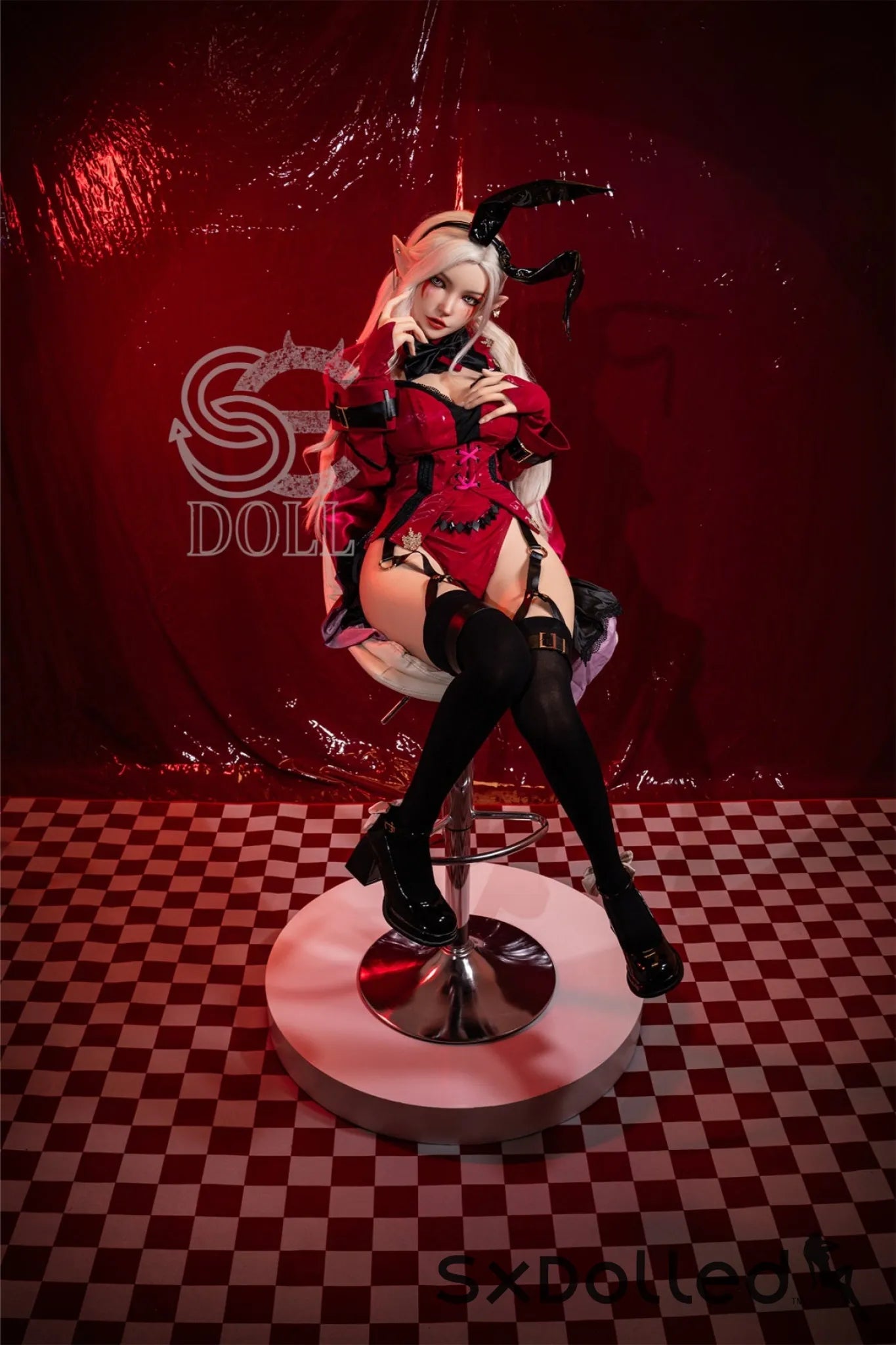 Aryana.A (D Cup) (155cm) | White Hair Cosplay Sex Doll | SE Doll D Cup / 155cm / White Sex Doll
