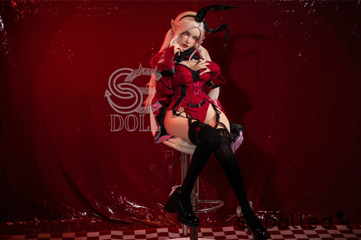 Aryana.A (D Cup) (155cm) | White Hair Cosplay Sex Doll | SE Doll D Cup / 155cm / White Sex Doll