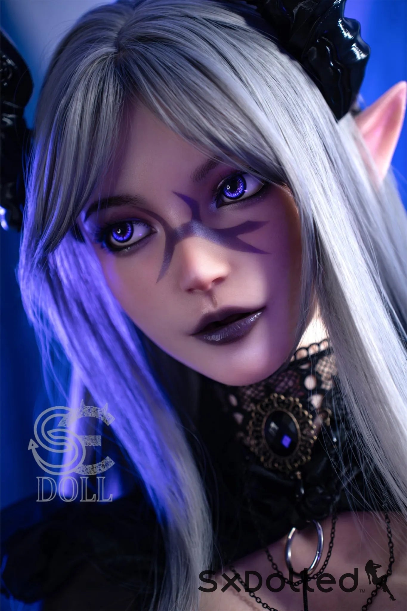 Aryana.C (E Cup) (161cm) | Sinister Demon Sex Doll | SE Doll E Cup / 161cm / Silver Sex Doll
