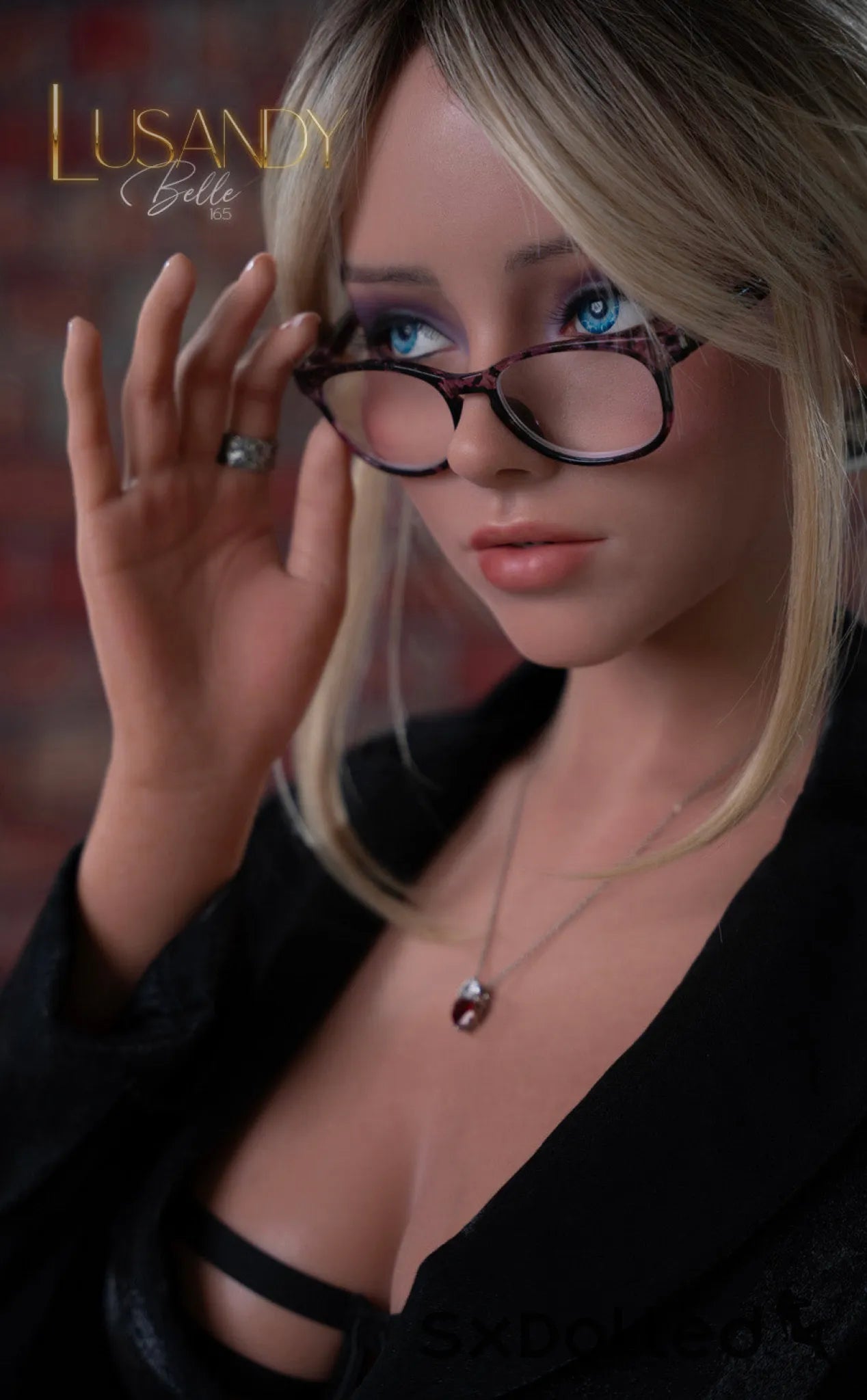 Belle E (E-Cup) (165cm) | Blonde Office Assistant Sex Doll | Lusandy E-Cup / 165cm / Ombre Sex Doll