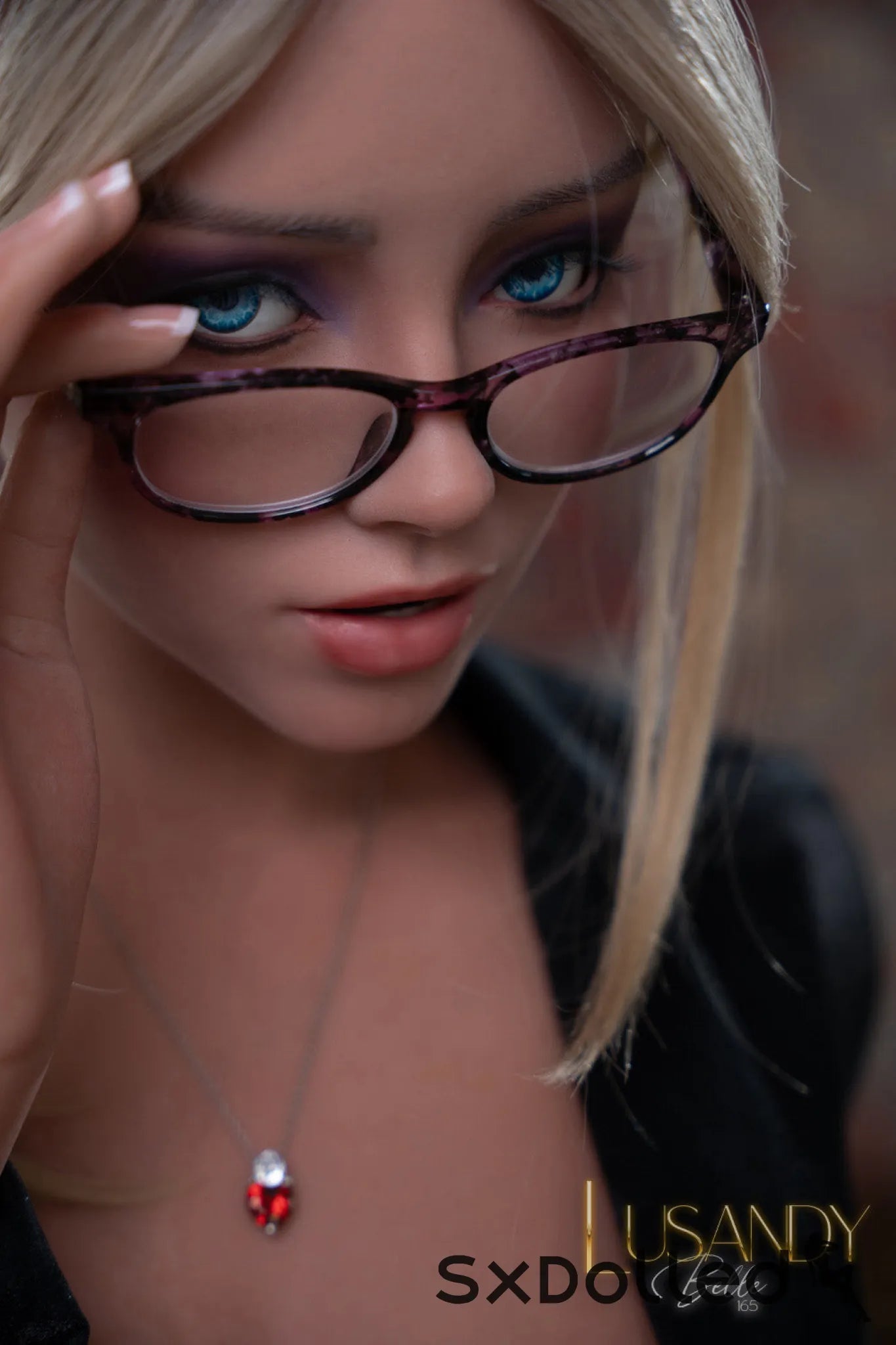 Belle E (E-Cup) (165cm) | Blonde Office Assistant Sex Doll | Lusandy E-Cup / 165cm / Ombre Sex Doll