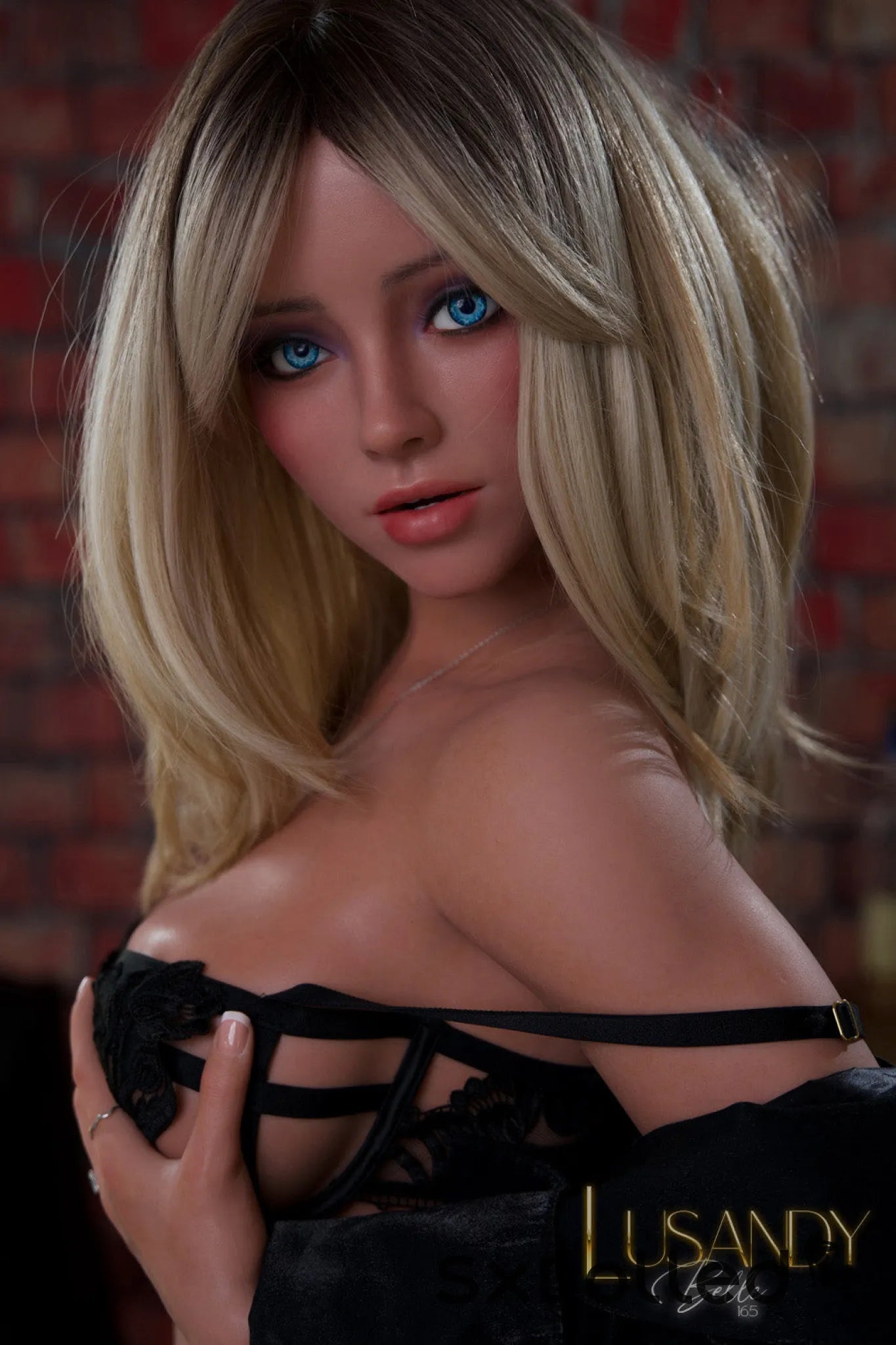 Belle E (E-Cup) (165cm) | Blonde Office Assistant Sex Doll | Lusandy E-Cup / 165cm / Ombre Sex Doll