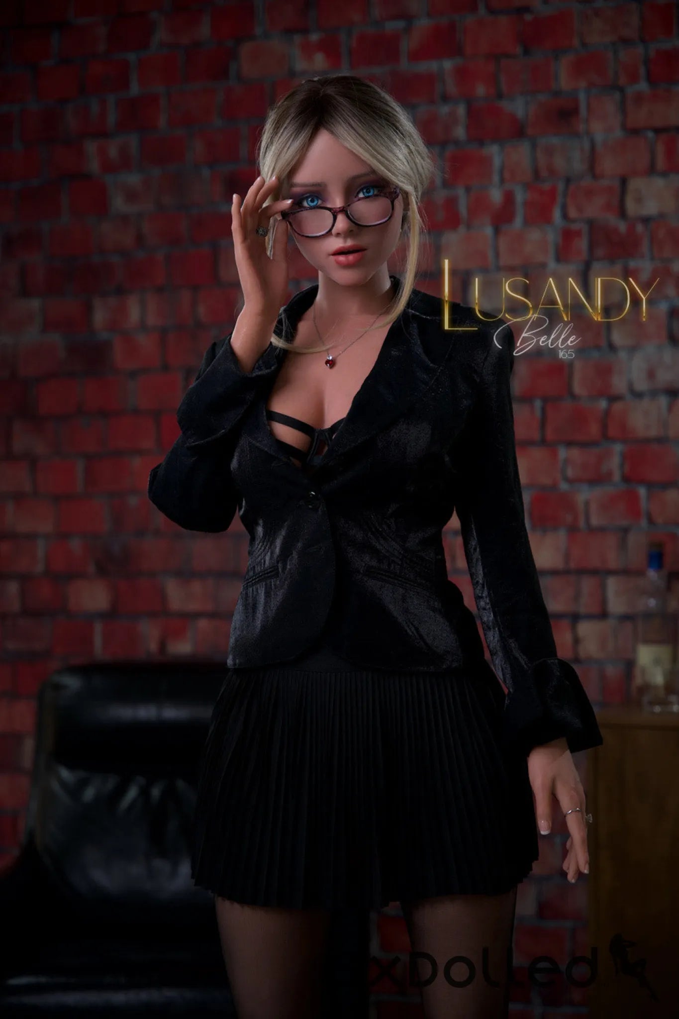 Belle E (E-Cup) (165cm) | Blonde Office Assistant Sex Doll | Lusandy E-Cup / 165cm / Ombre Sex Doll