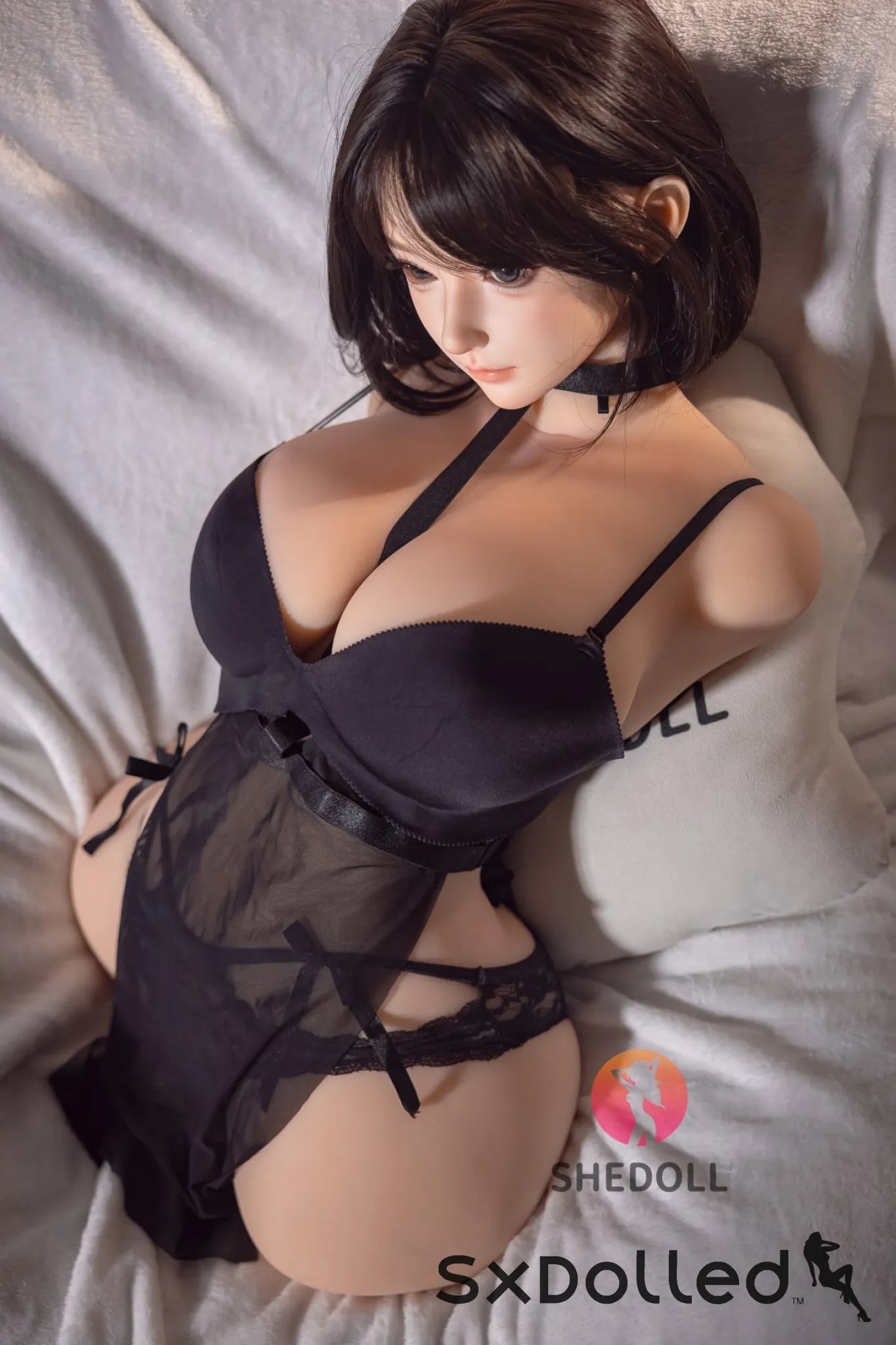 Big Sex Doll Torso (I-Cup) (75cm) | Asian Sex Doll Torso | SHEDOLL I-Cup / 75cm / Brunette Sex Torso