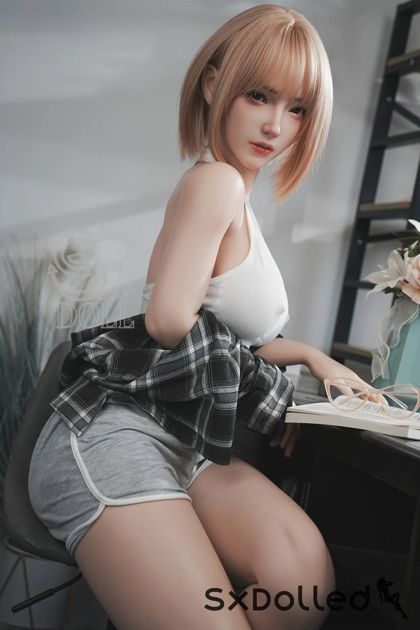Bridget.A (E Cup) (161cm) | Caucasian Pear Sex Doll | SE Doll E Cup / 161cm / Blonde Sex Doll