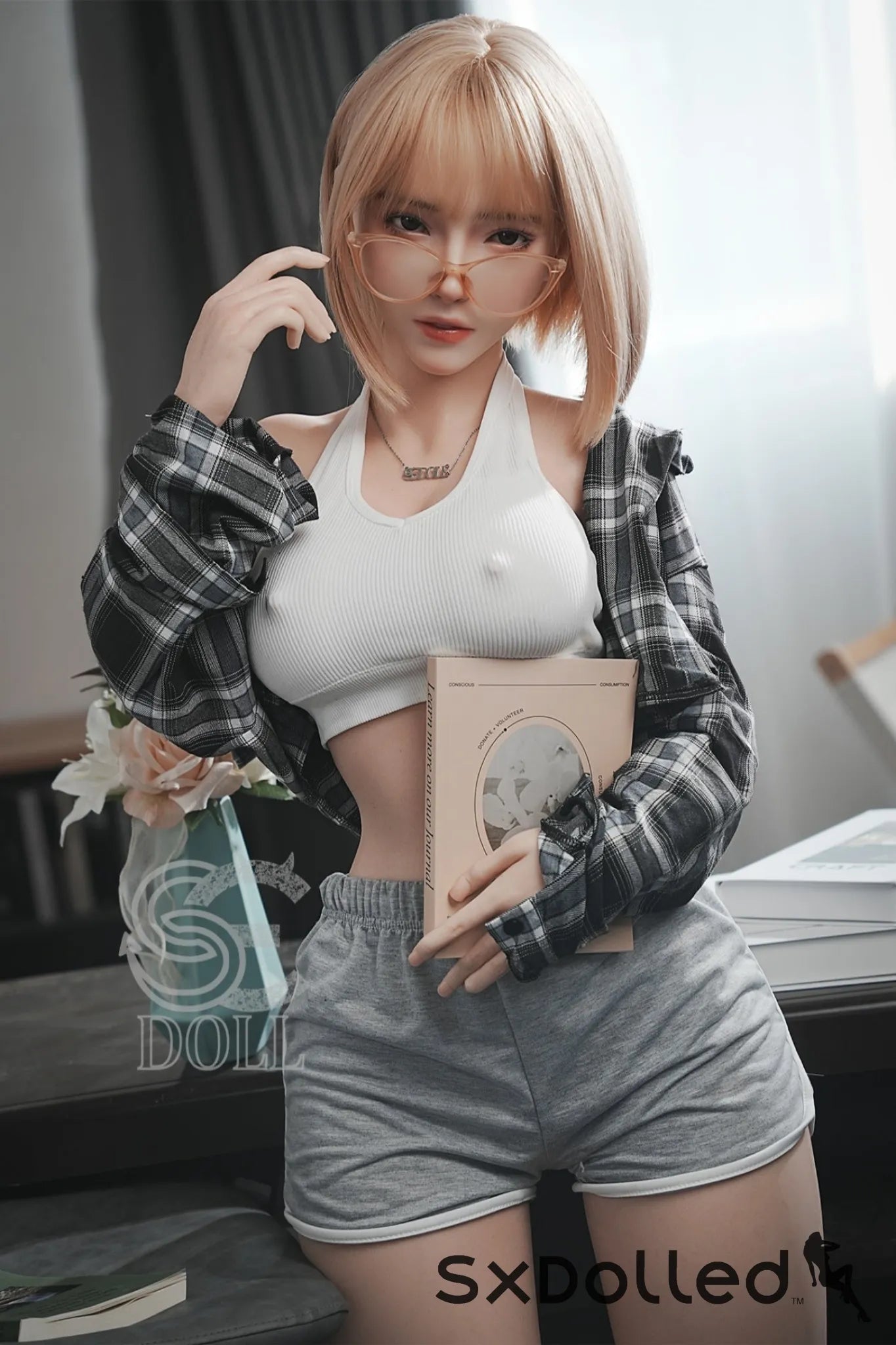 Bridget.A (E Cup) (161cm) | Caucasian Pear Sex Doll | SE Doll E Cup / 161cm / Blonde Sex Doll