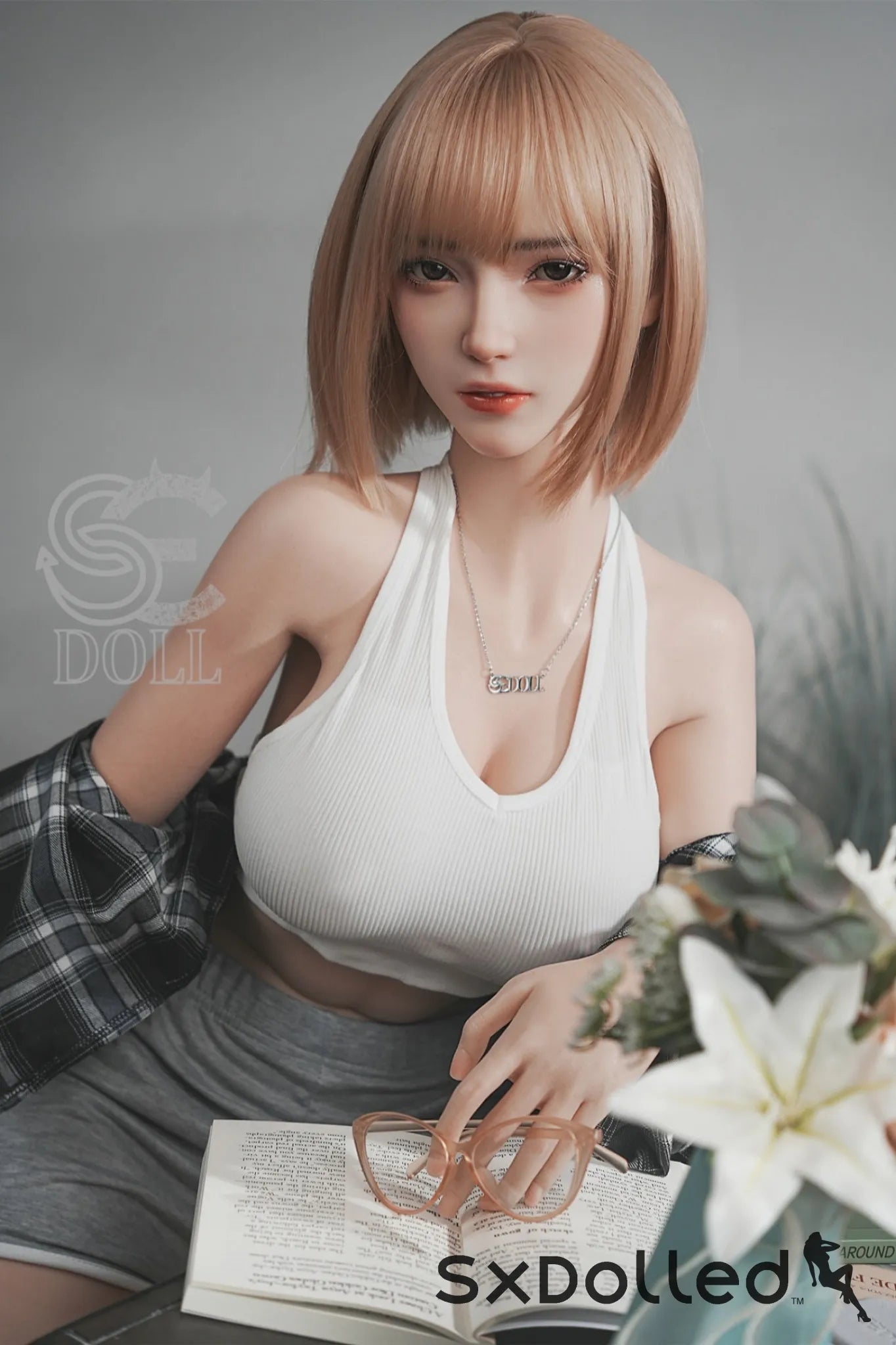 Bridget.A (E Cup) (161cm) | Caucasian Pear Sex Doll | SE Doll E Cup / 161cm / Blonde Sex Doll