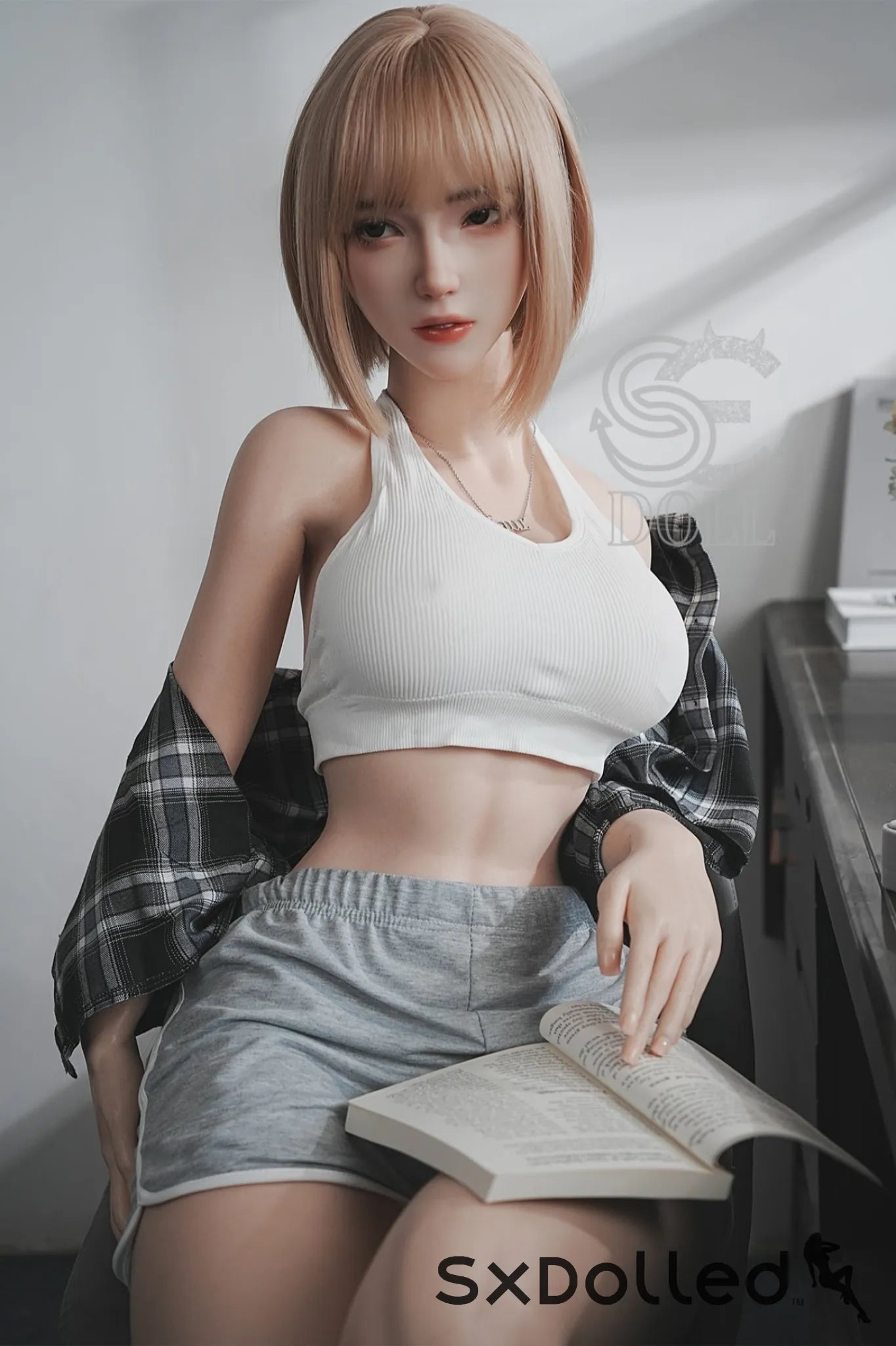 Bridget.A (E Cup) (161cm) | Caucasian Pear Sex Doll | SE Doll E Cup / 161cm / Blonde Sex Doll