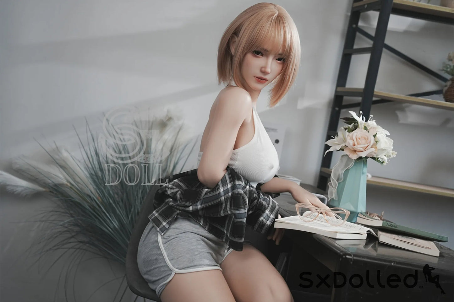 Bridget.A (E Cup) (161cm) | Caucasian Pear Sex Doll | SE Doll E Cup / 161cm / Blonde Sex Doll