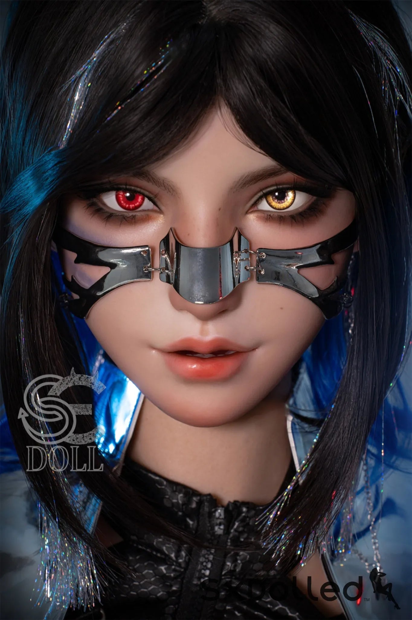 Bridget.E (E Cup) (161cm) | Thick Cyberpunk Sex Doll | SE Doll E Cup / 161cm / Black Sex Doll