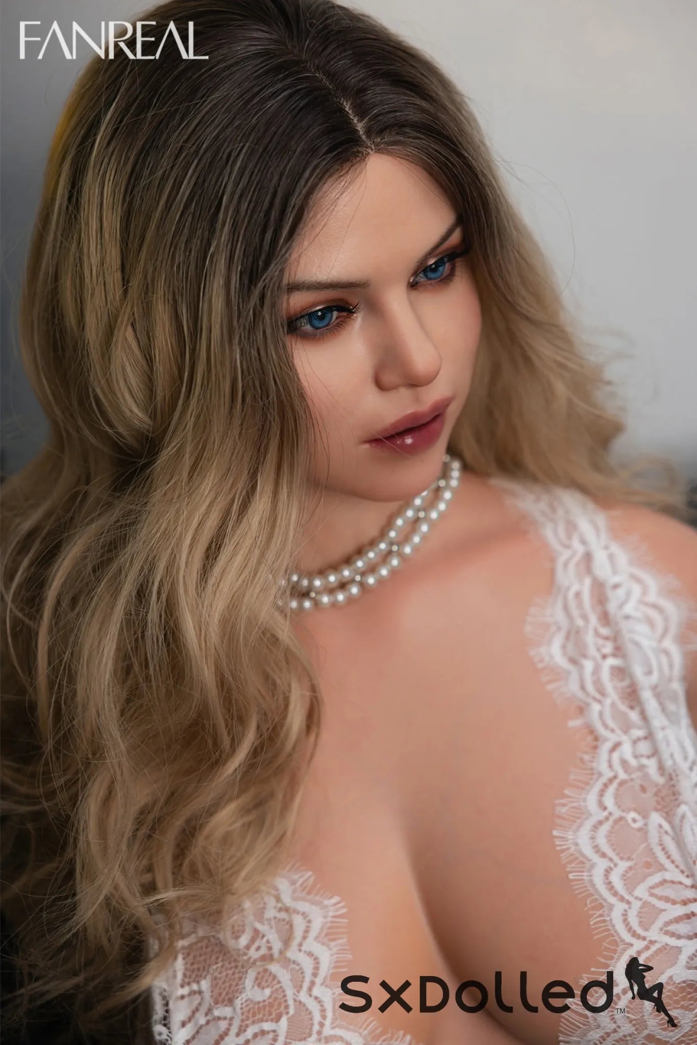 Carlee (G-Cup) (95cm) | Tanned Thick Latina Sex Doll Torso | Fanreal G-Cup / 95cm / Ombre Sex Doll