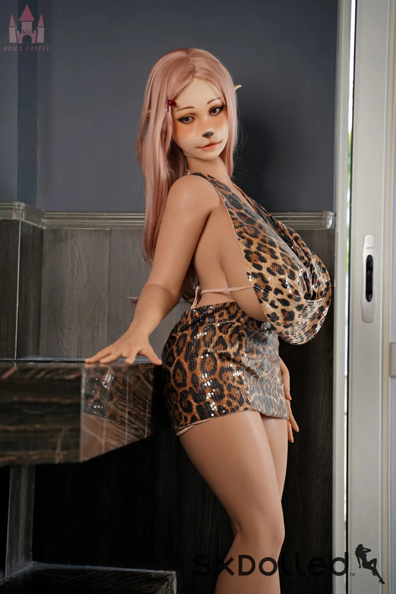 Celestine A (N-Cup) (150cm) | Animal Fantasy Sex Doll | Dolls Castle N-Cup / 150cm / Pink Sex Doll