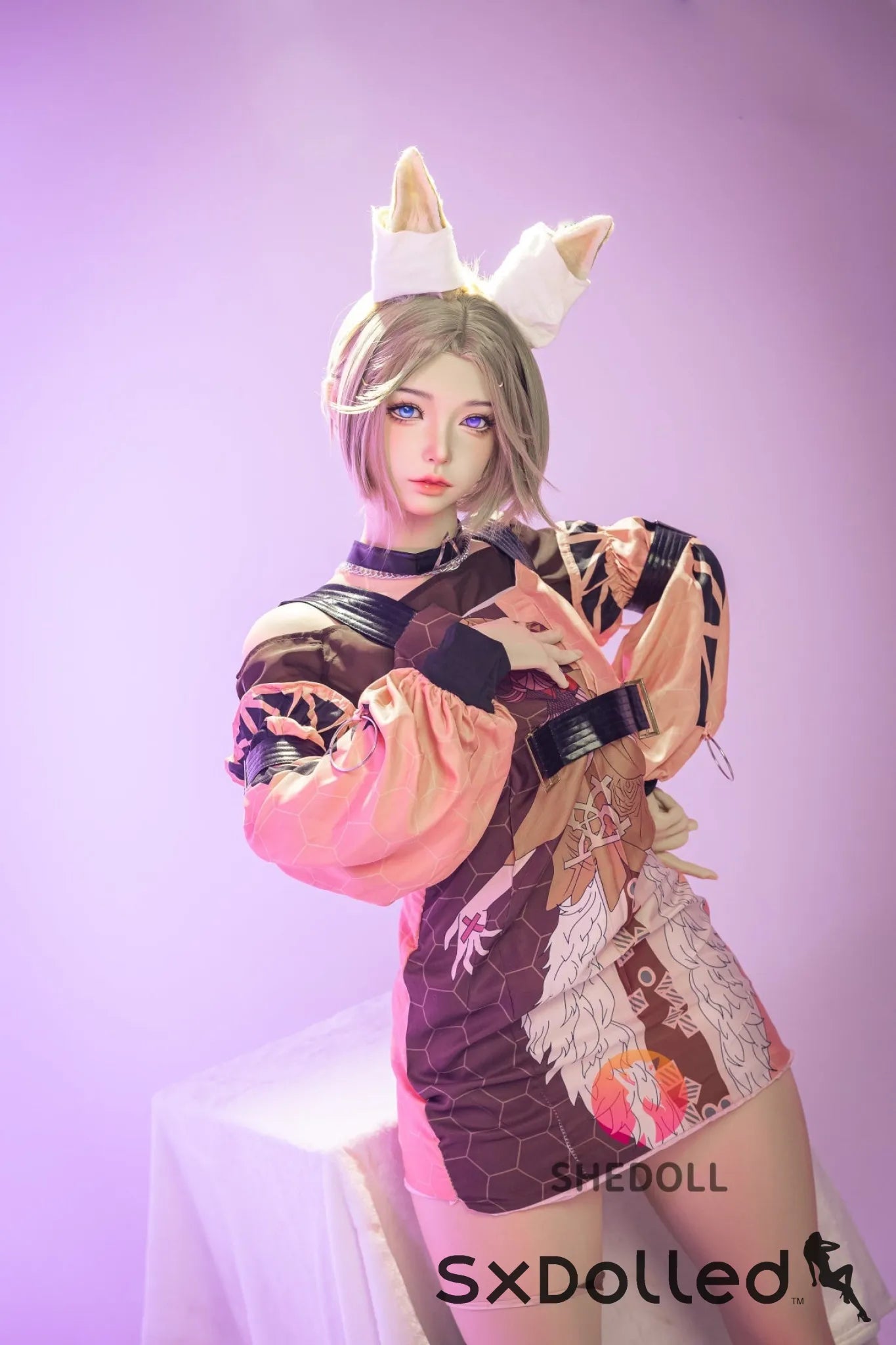 Cheryl A (D-Cup) (167cm) | Asian Fox Cosplay Sex Doll | SHEDOLL D-Cup / 167cm / Blonde Sex Doll