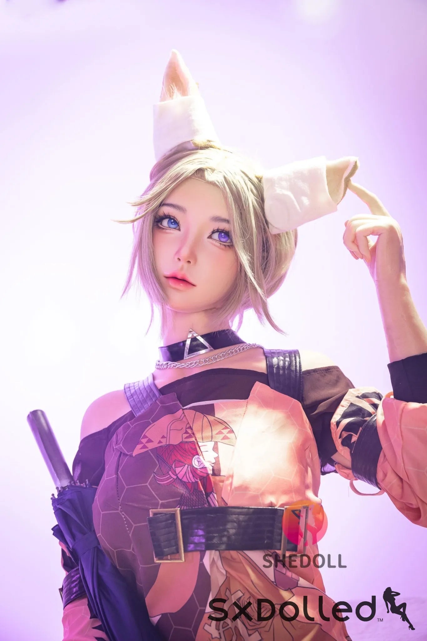 Cheryl A (D-Cup) (167cm) | Asian Fox Cosplay Sex Doll | SHEDOLL D-Cup / 167cm / Blonde Sex Doll