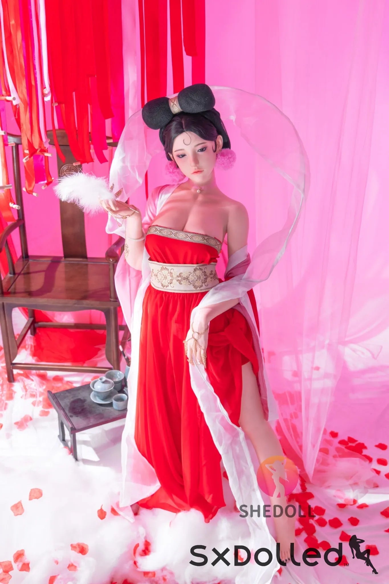 Daji (D-Cup) (168cm) | Unimpressed Asian Sex Doll | SHEDOLL D-Cup / 168cm / Brunette Sex Doll