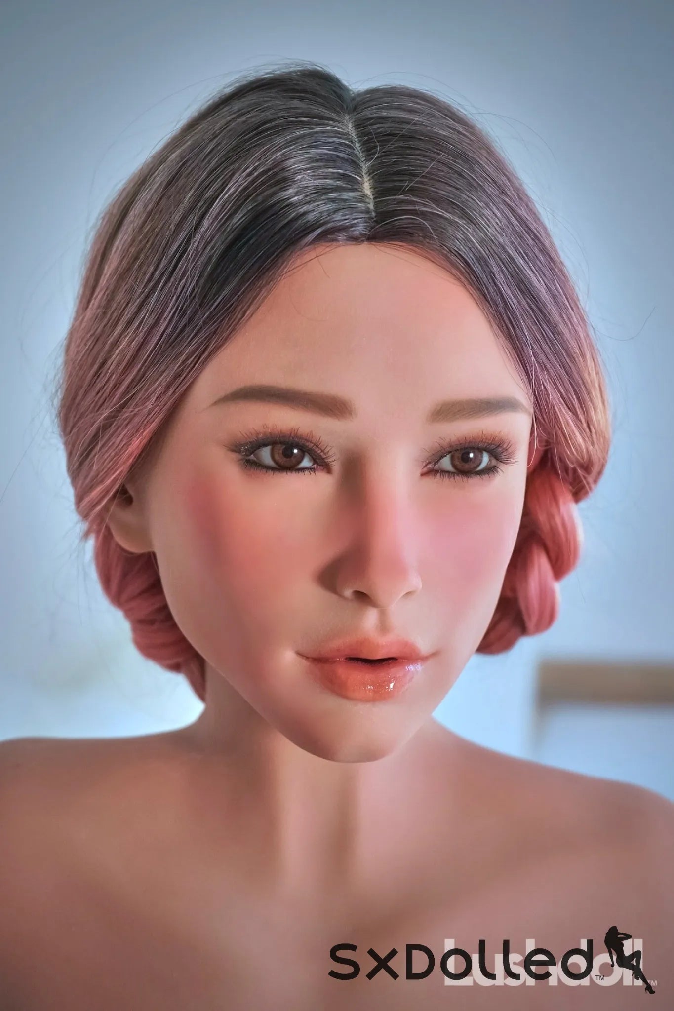 Ellie A (E Cup) (165cm) | Pink Hair Pear Latina Sex Doll | Lushdoll E Cup / 165cm / Ombre Sex Doll
