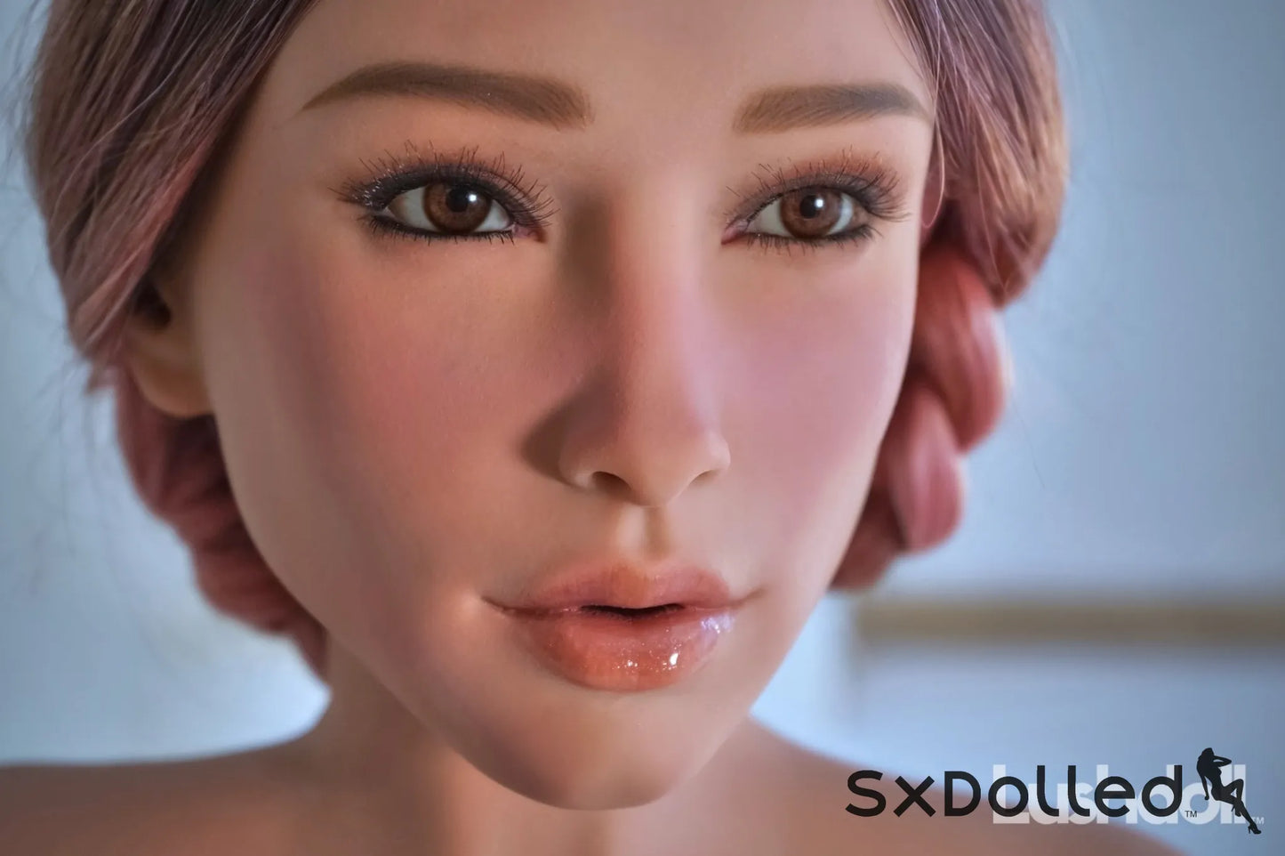 Ellie A (E Cup) (165cm) | Pink Hair Pear Latina Sex Doll | Lushdoll E Cup / 165cm / Ombre Sex Doll