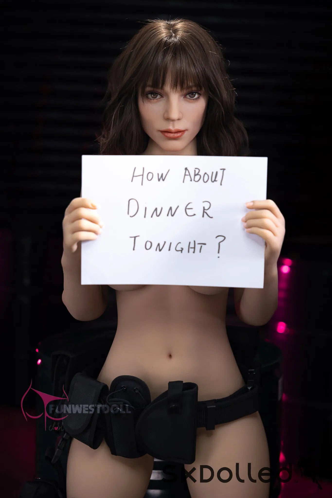 Eve A (F Cup) (159cm) | Brunette Mature Pear Sex Doll | Funwest Doll F Cup / 159cm / Brunette Sex Doll