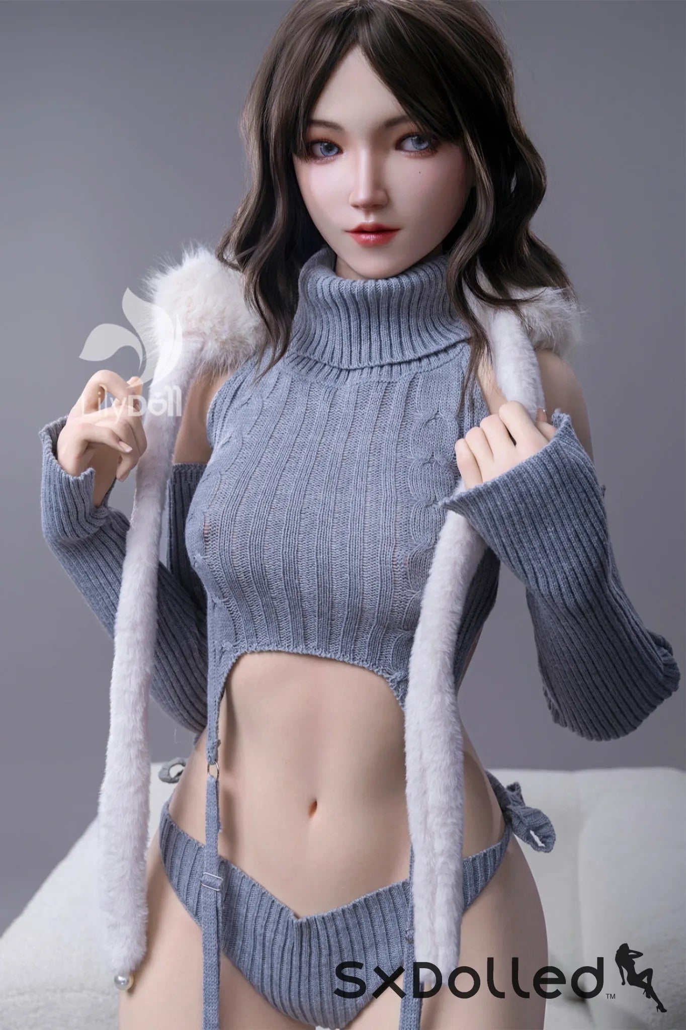 Freya D (B-Cup) (159cm) | Caucasian Short Hair Sex Doll | Lily Doll B-Cup / 159cm / Brunette Sex Doll