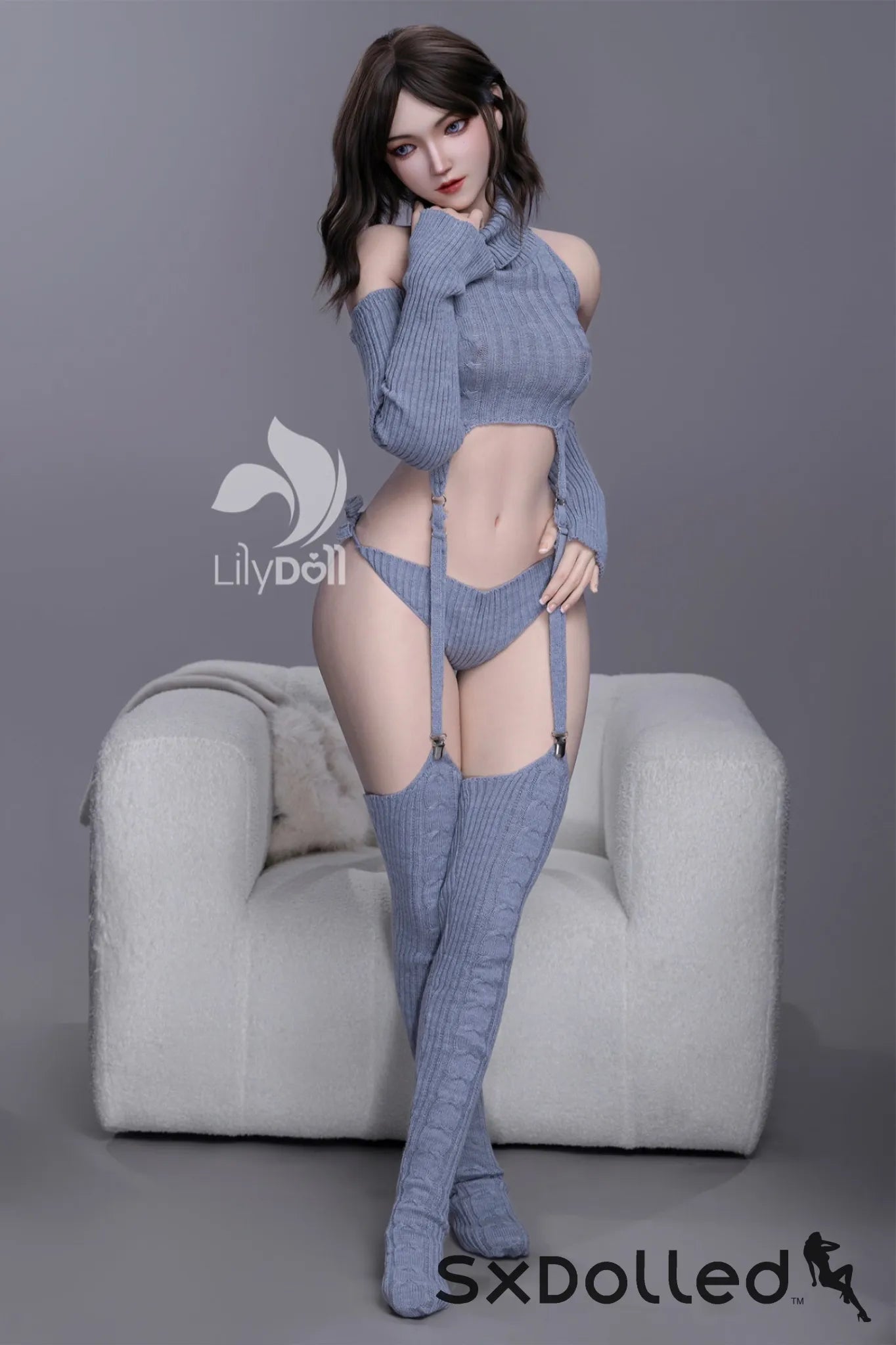 Freya D (B-Cup) (159cm) | Caucasian Short Hair Sex Doll | Lily Doll B-Cup / 159cm / Brunette Sex Doll