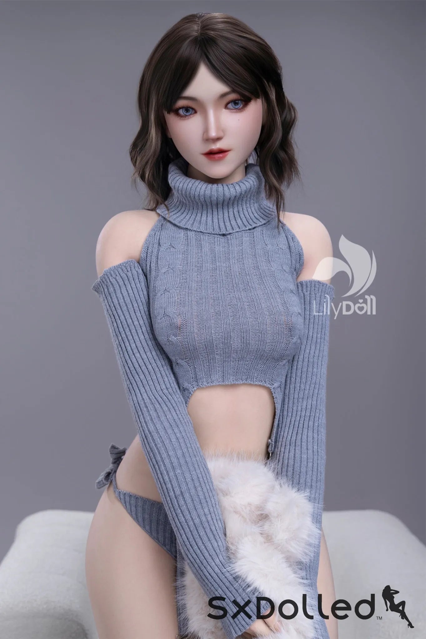 Freya D (B-Cup) (159cm) | Caucasian Short Hair Sex Doll | Lily Doll B-Cup / 159cm / Brunette Sex Doll