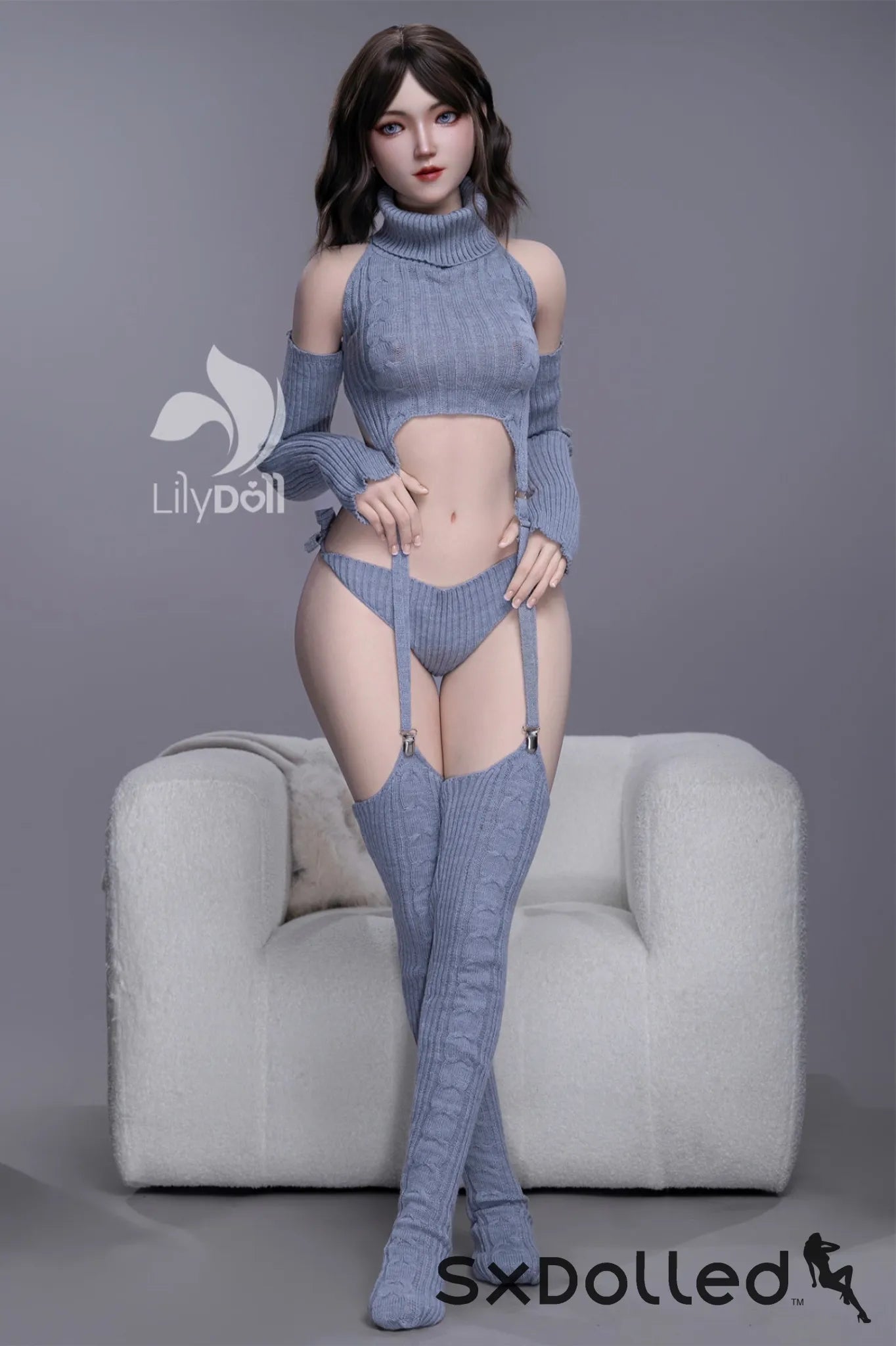 Freya D (B-Cup) (159cm) | Caucasian Short Hair Sex Doll | Lily Doll B-Cup / 159cm / Brunette Sex Doll