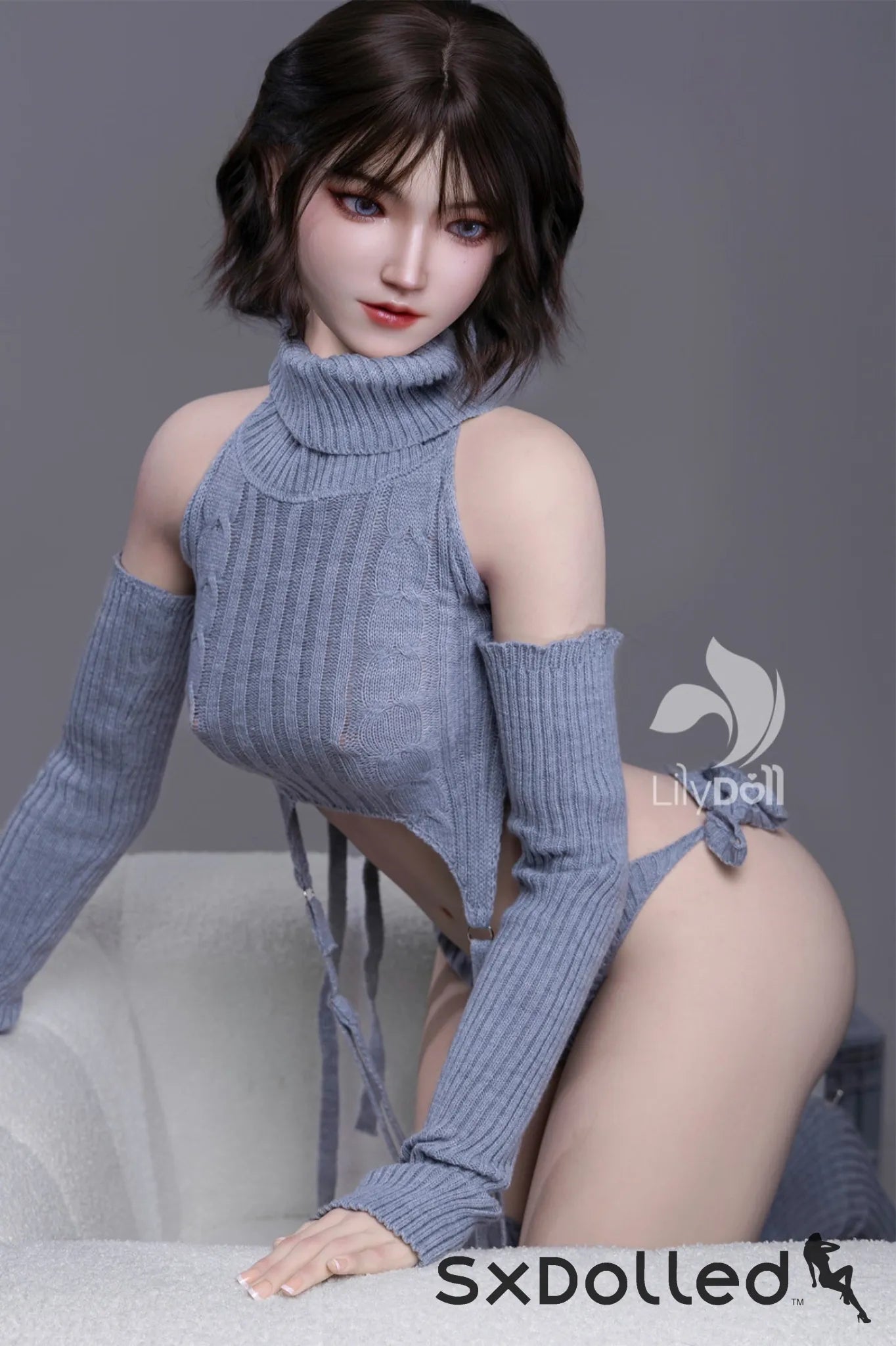 Freya D (B-Cup) (159cm) | Caucasian Short Hair Sex Doll | Lily Doll B-Cup / 159cm / Brunette Sex Doll