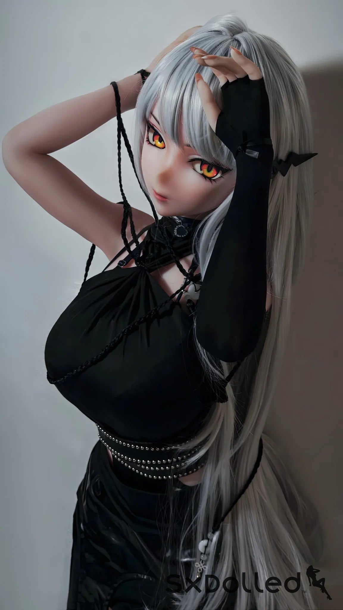 Genba Tokiko (E Cup) (148cm) | Silver Hair Anime Sex Doll | Elsa Babe E Cup / 148cm / Silver Sex Doll