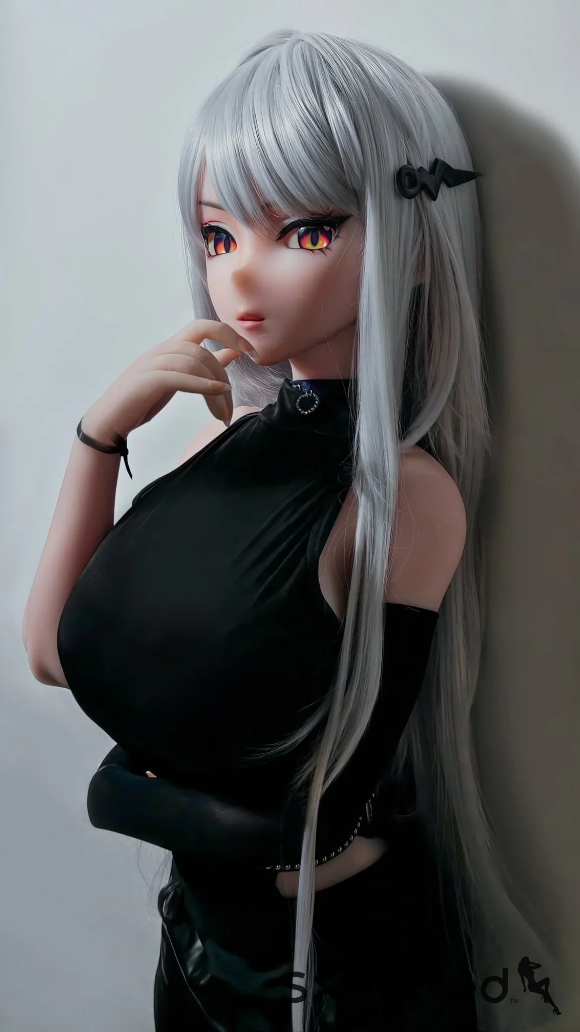 Genba Tokiko (E Cup) (148cm) | Silver Hair Anime Sex Doll | Elsa Babe E Cup / 148cm / Silver Sex Doll