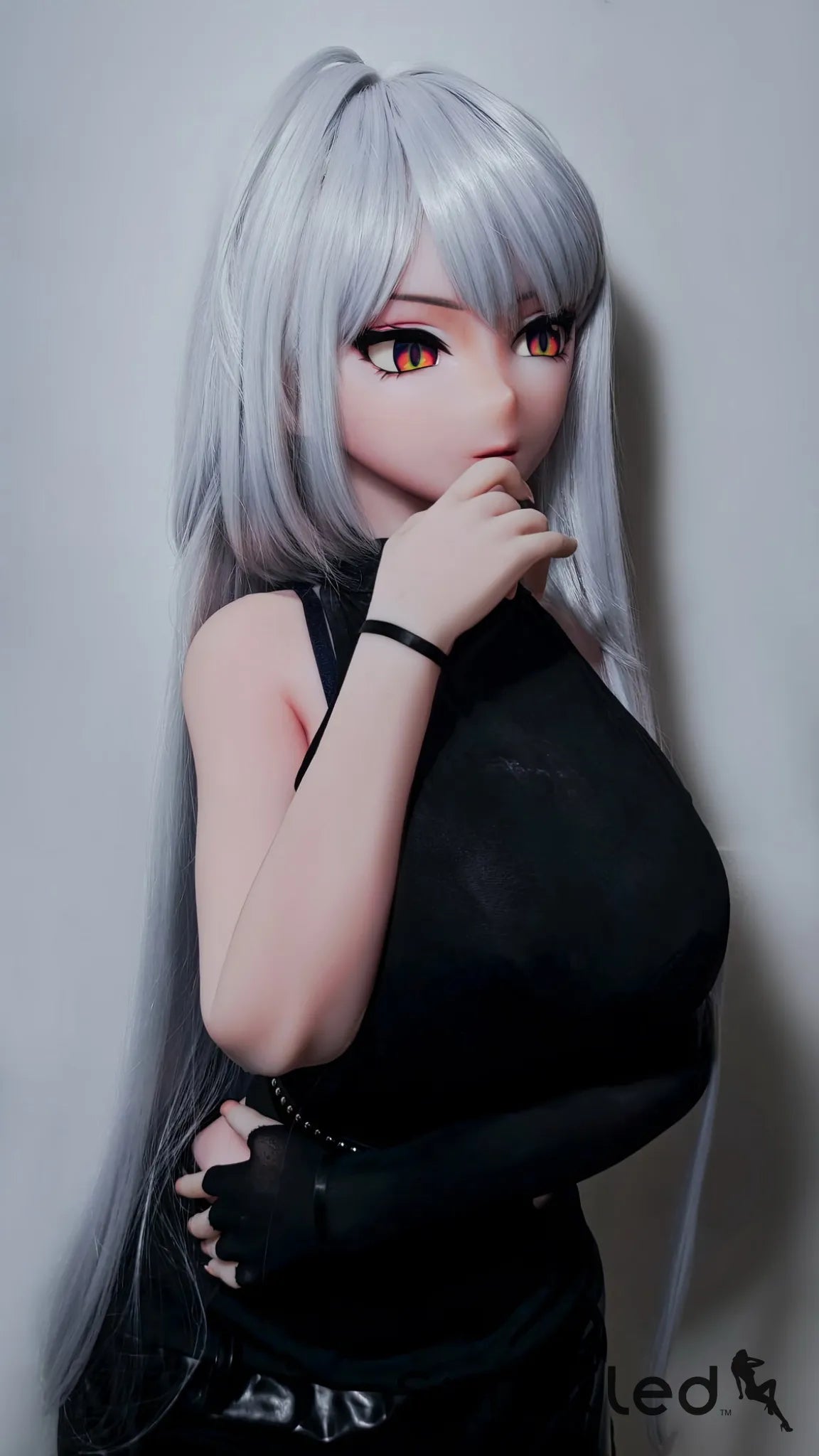 Genba Tokiko (E Cup) (148cm) | Silver Hair Anime Sex Doll | Elsa Babe E Cup / 148cm / Silver Sex Doll
