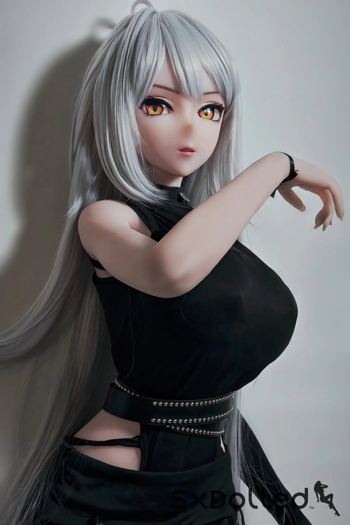 Genba Tokiko (E Cup) (148cm) | Silver Hair Anime Sex Doll | Elsa Babe E Cup / 148cm / Silver Sex Doll