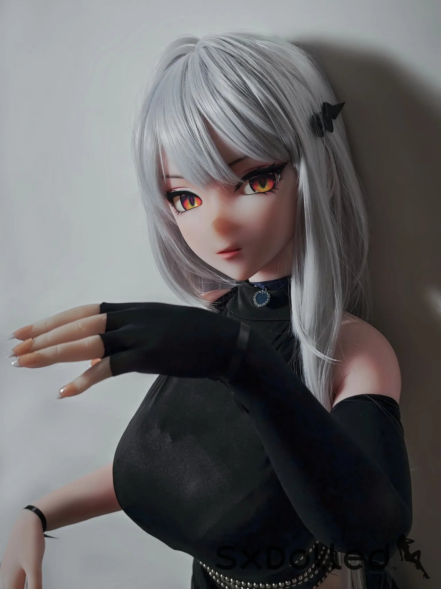 Genba Tokiko (E Cup) (148cm) | Silver Hair Anime Sex Doll | Elsa Babe E Cup / 148cm / Silver Sex Doll