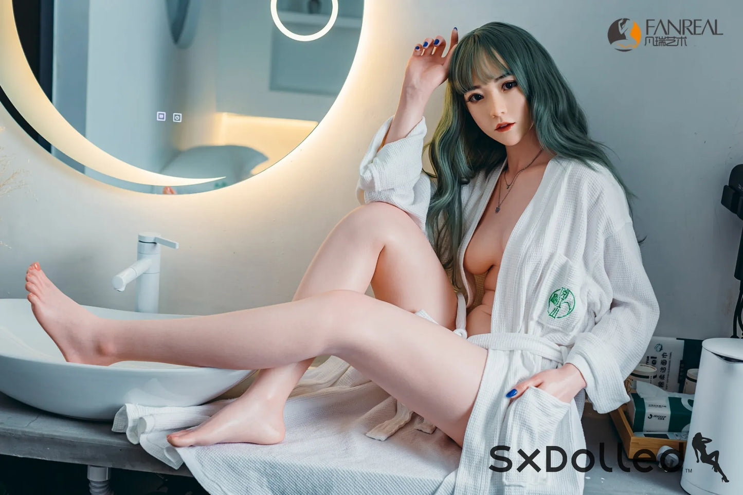 Ismeline (B-Cup) (158cm) | Sex Doll B-Cup / 158cm / Green Sex Doll