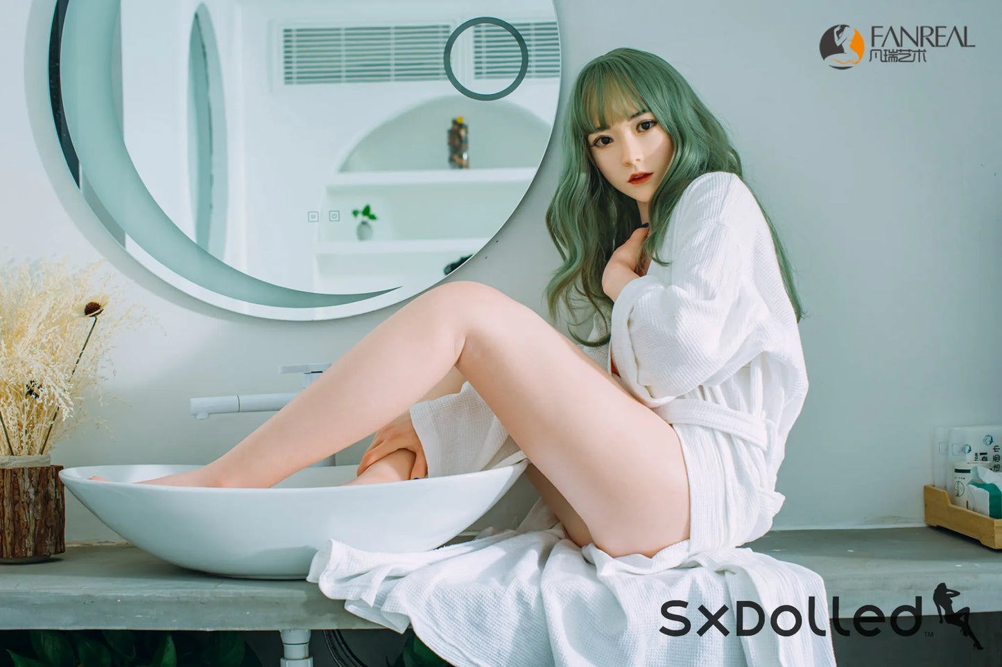 Ismeline (B-Cup) (158cm) | Sex Doll B-Cup / 158cm / Green Sex Doll