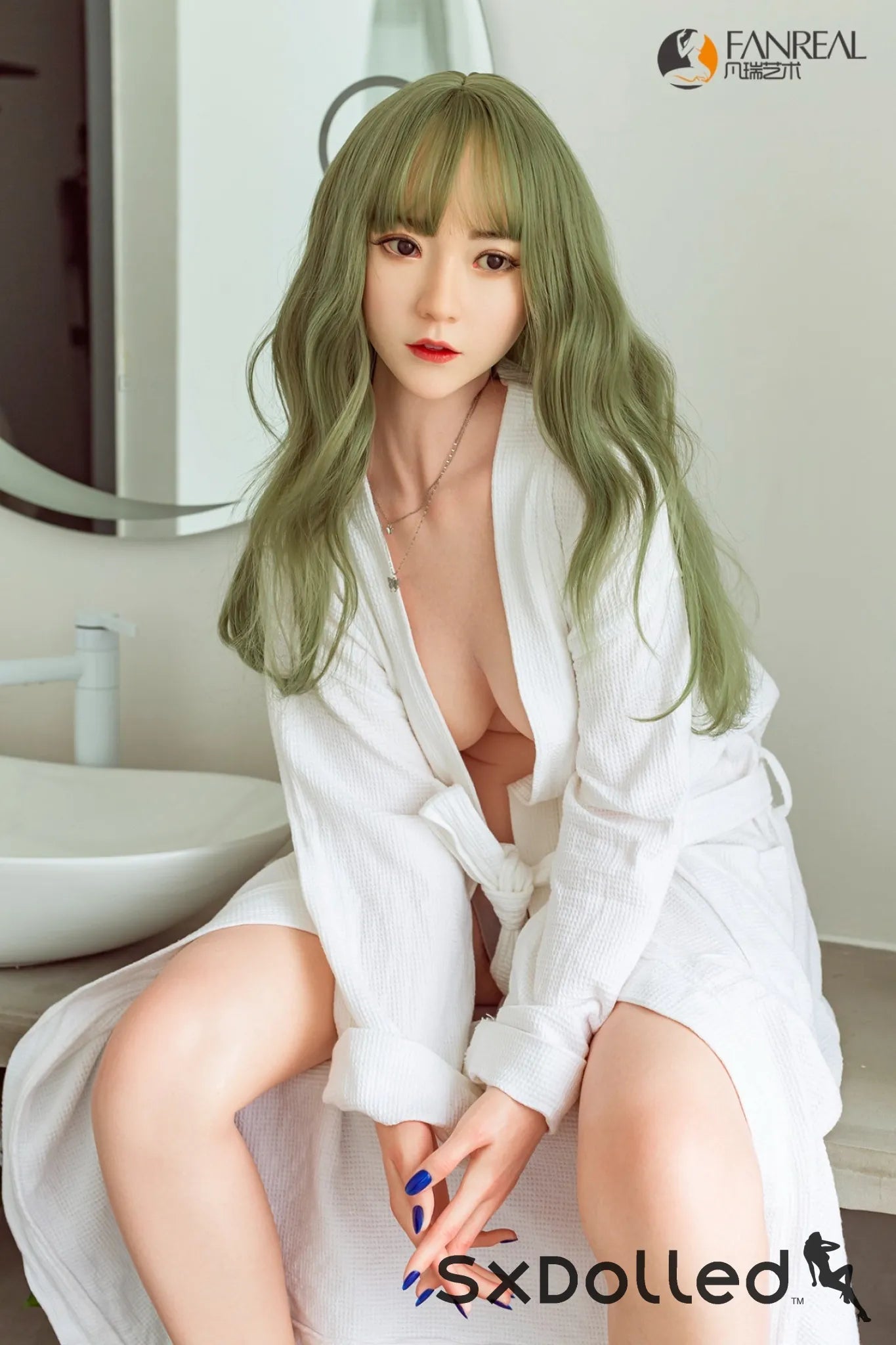Ismeline (B-Cup) (158cm) | Sex Doll B-Cup / 158cm / Green Sex Doll