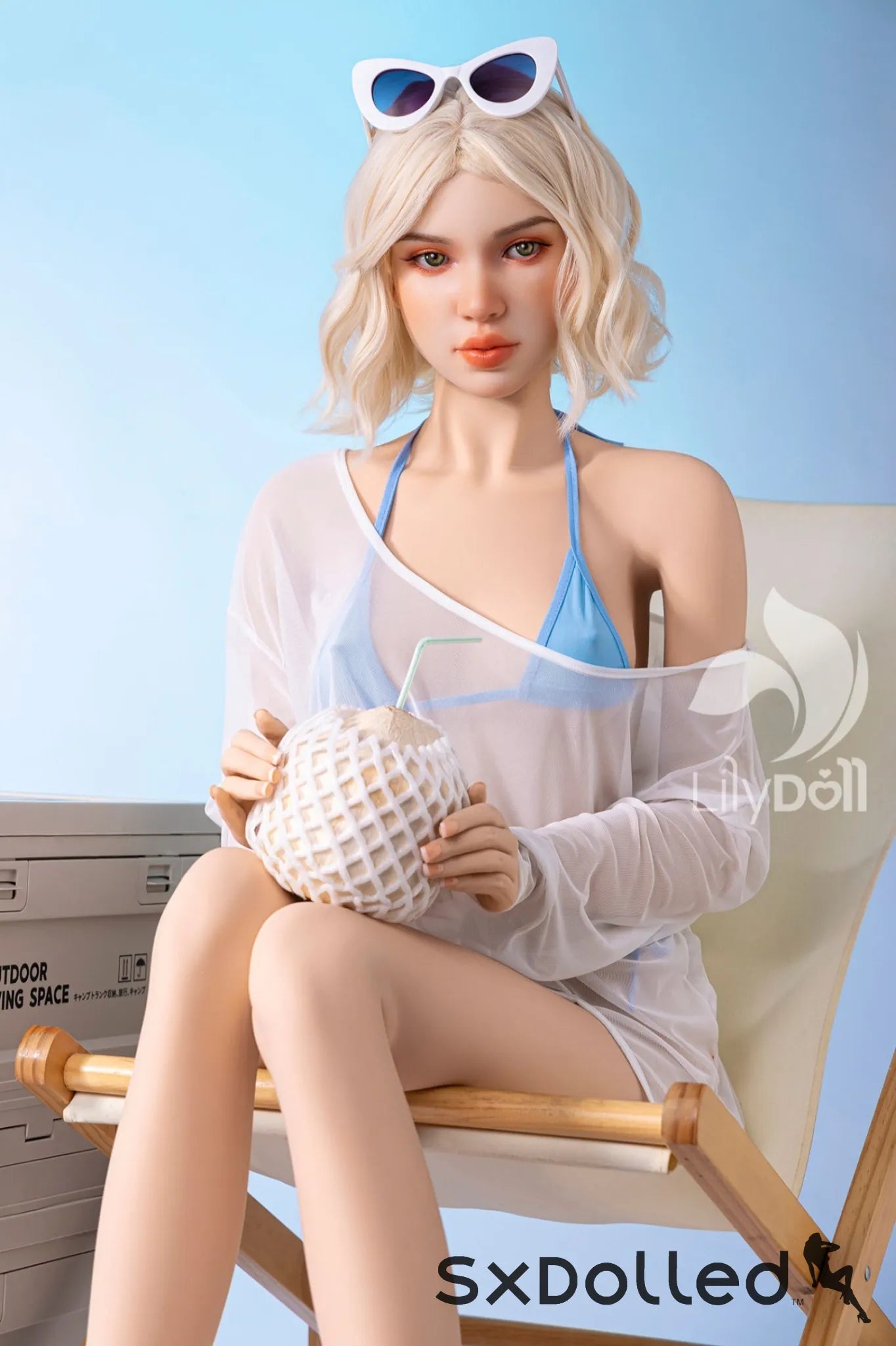 Ivy A (C-Cup) (166cm) | Short Blonde Hair Sex Doll | Lily Doll C-Cup / 166cm / Blonde Sex Doll