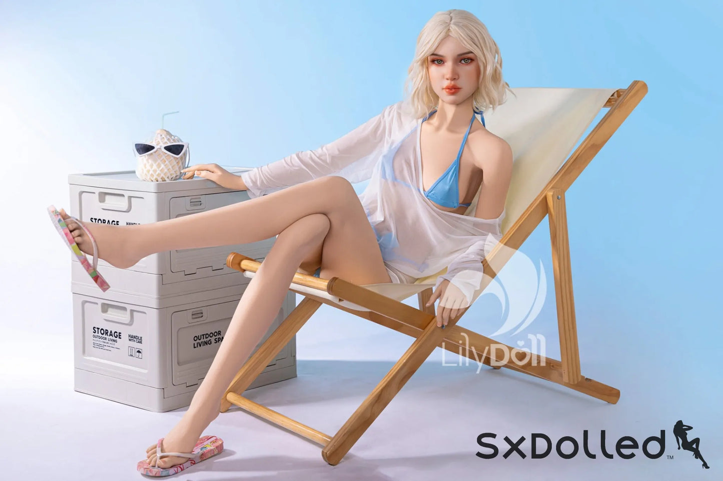 Ivy A (C-Cup) (166cm) | Short Blonde Hair Sex Doll | Lily Doll C-Cup / 166cm / Blonde Sex Doll
